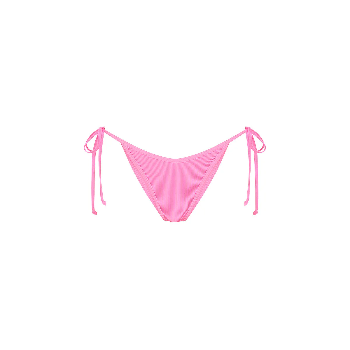 Bind Dipped Cheeky Tie Bikini Bottom - Fairy Floss
