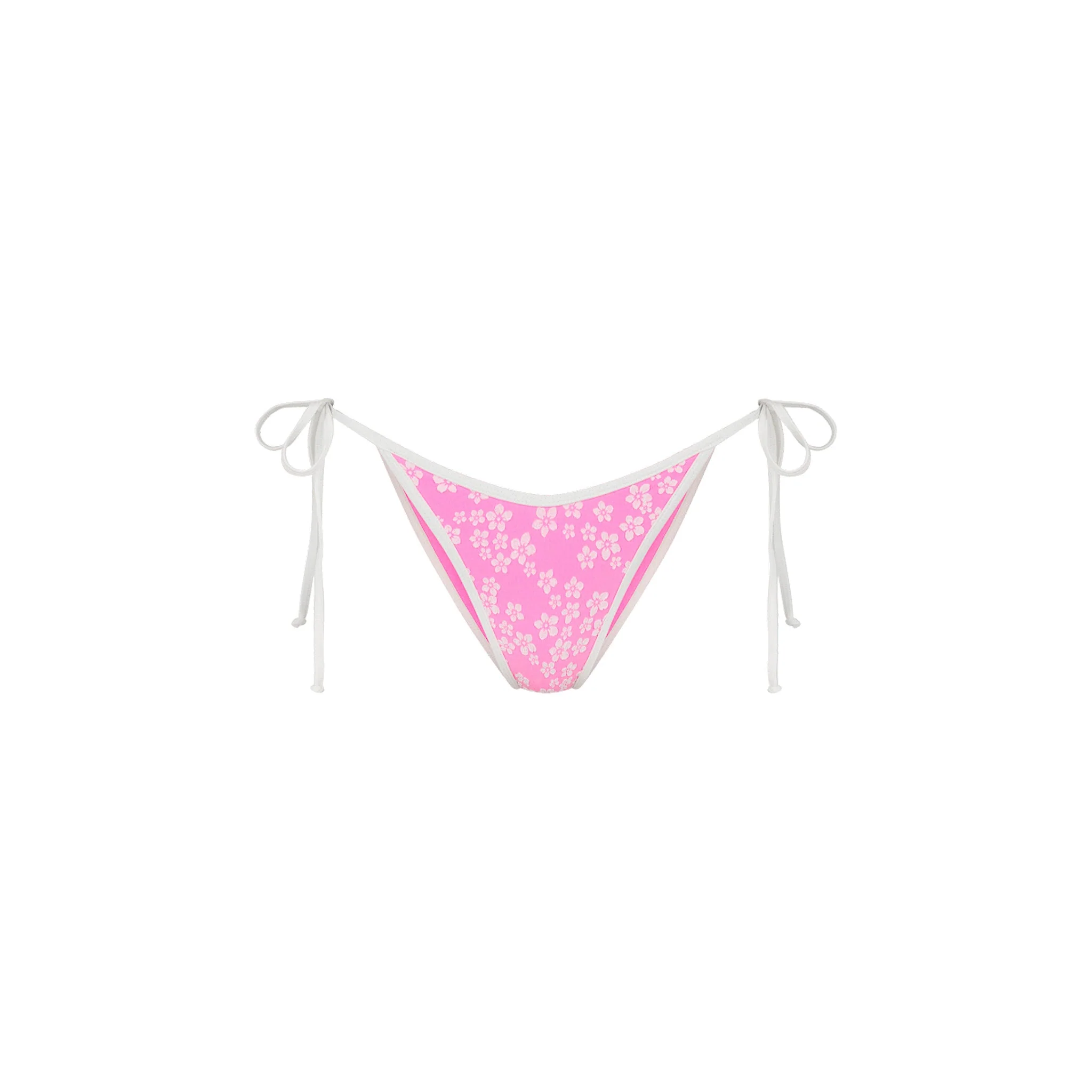 Bind Dipped Cheeky Tie Bikini Bottom - Sugar Sprinkle