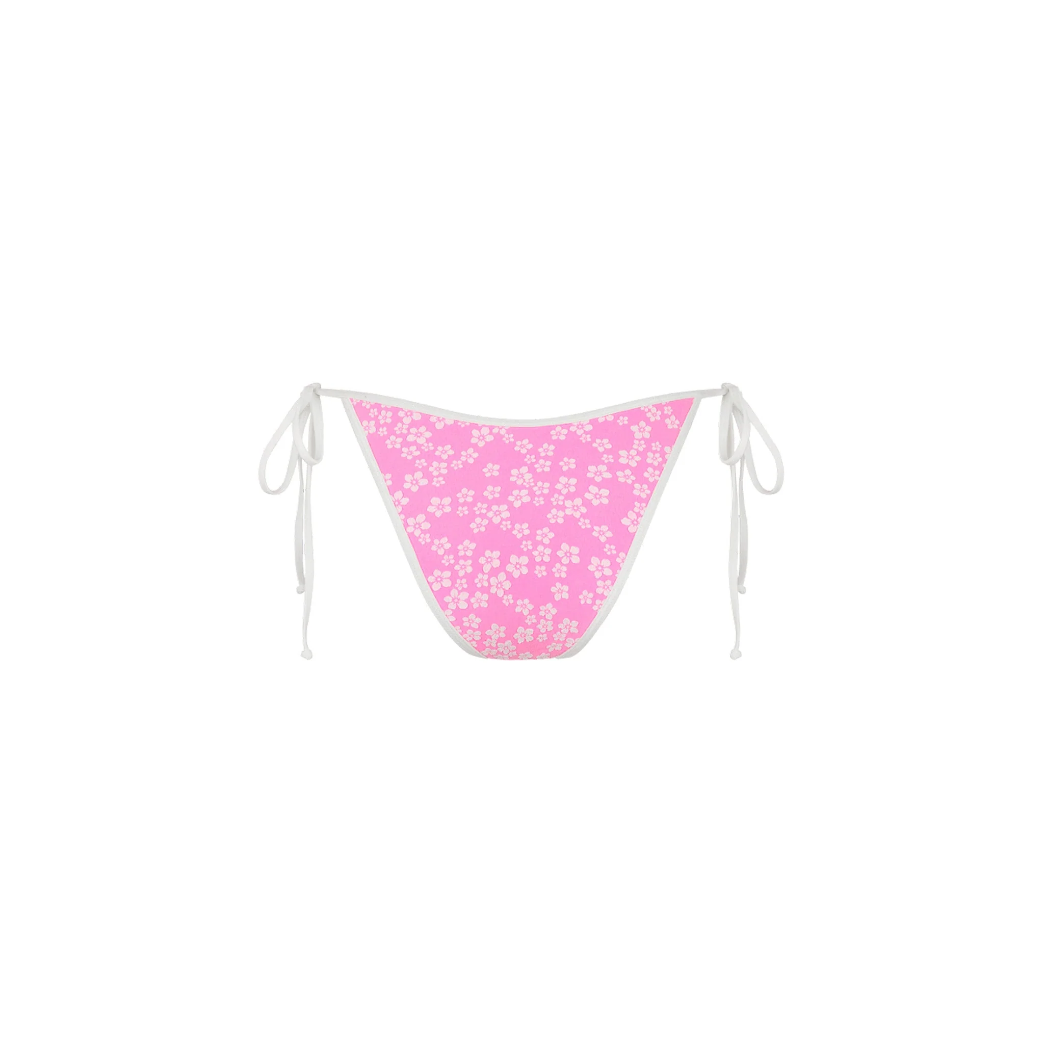 Bind Dipped Cheeky Tie Bikini Bottom - Sugar Sprinkle - Image 8