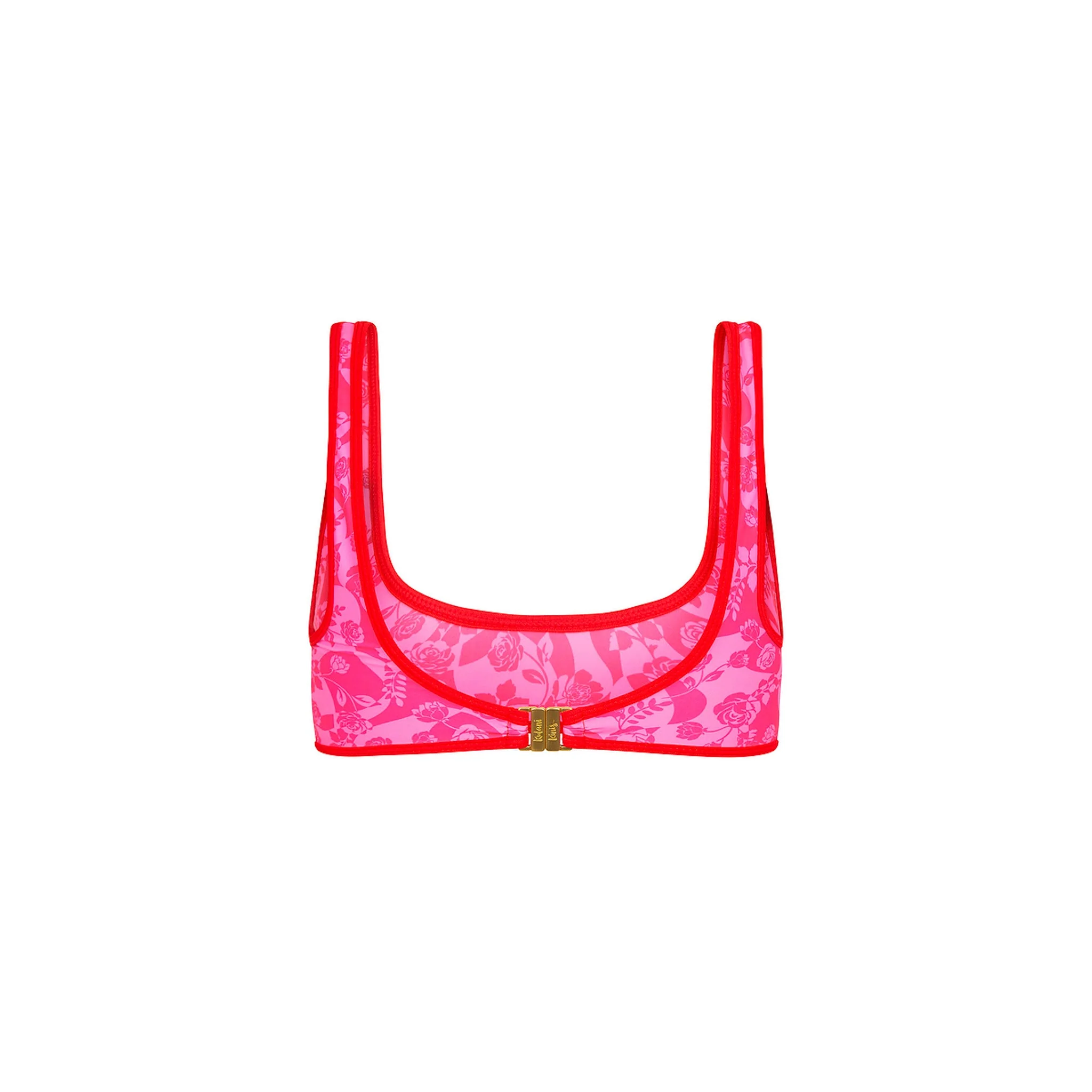 Bind Slim Scoop Bikini Top - Hearts Collide - Image 10