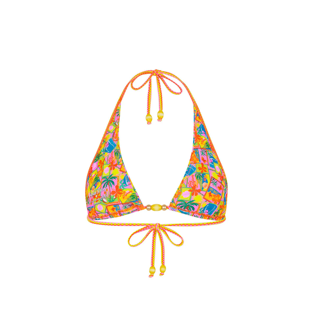 Bind Tie Halter Bikini Top - Sunshine Snaps - Image 10
