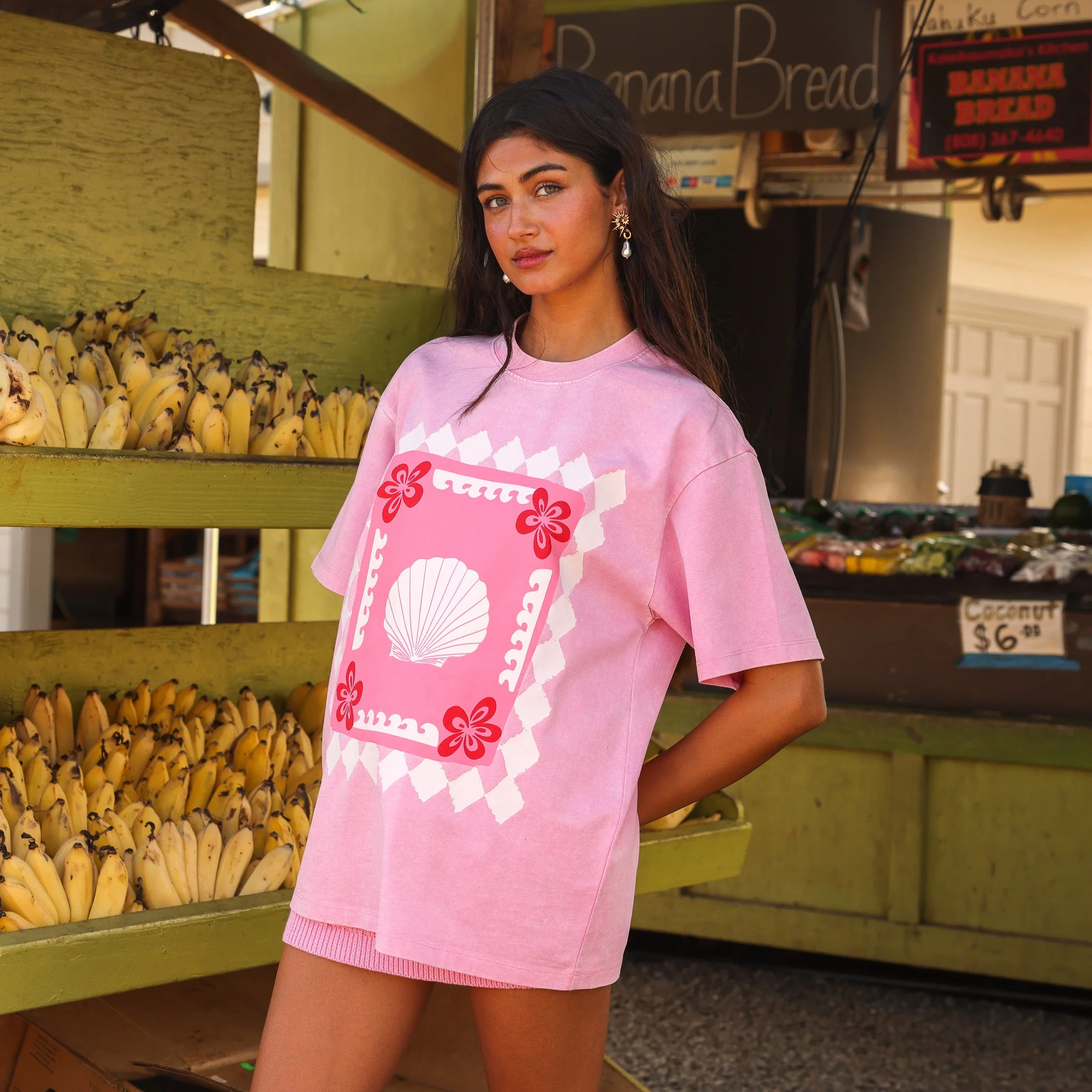 Boyfriend Tee - Shell Beach - Image 4