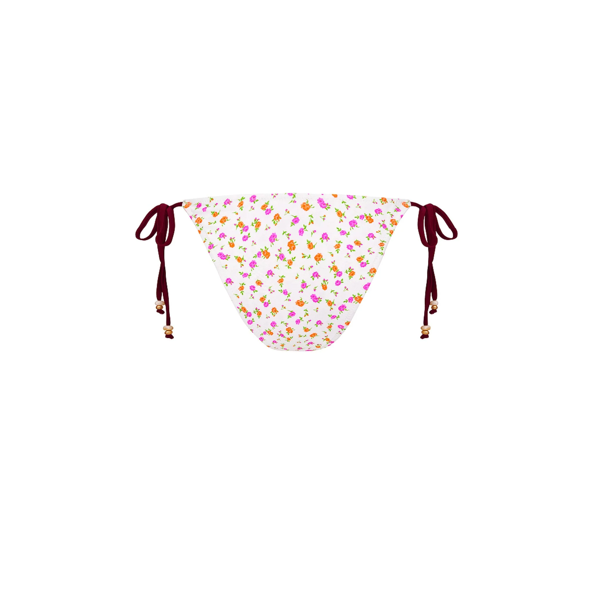 Dipped Cheeky Tie Bikini Bottom - Rosie Posie - Image 10