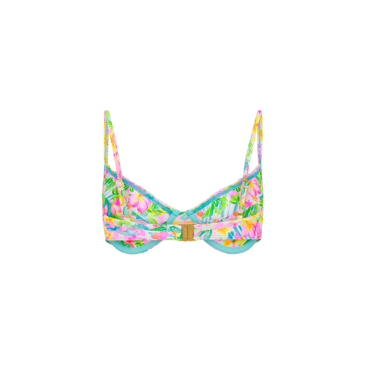 Double Ruffle Underwire Bikini Top - Summer Daydreams - Image 8