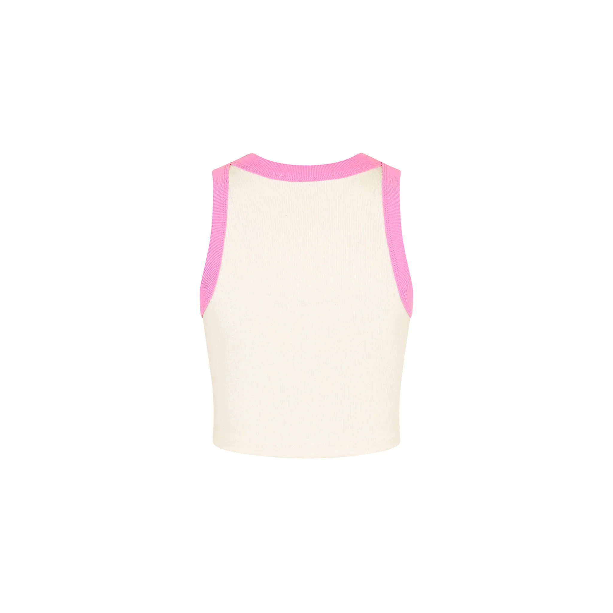 Embroidered Crop Tank Top - Island Rose - Image 8