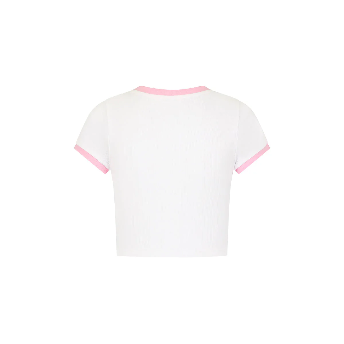 Embroidered Cropped Baby Tee - Syrupy Signs - Image 8