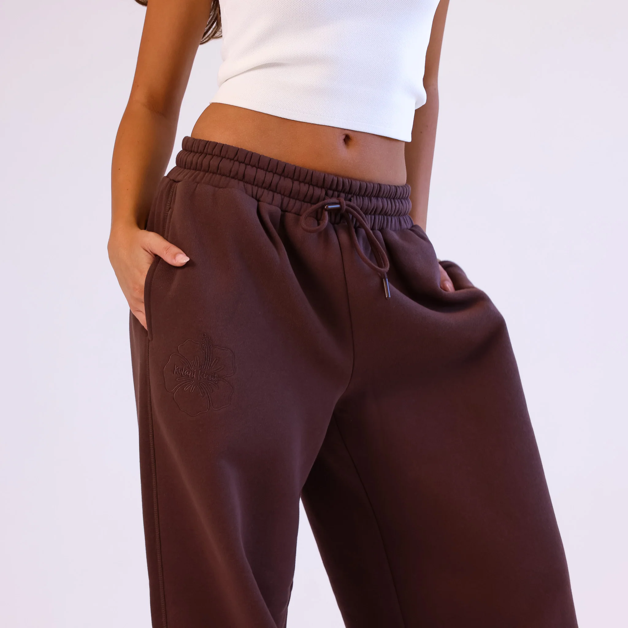 Embroidered Track Pants - Coco - Image 6