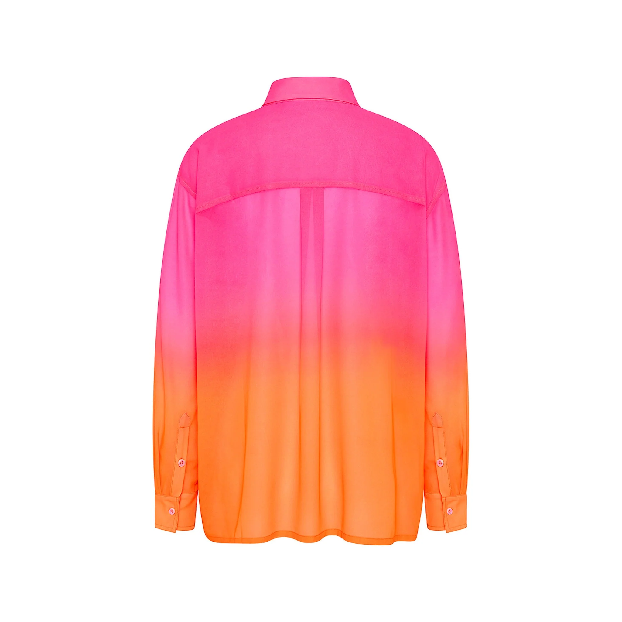 Essential Sheer Long Sleeve Shirt - Tropical Heatwave - Image 8