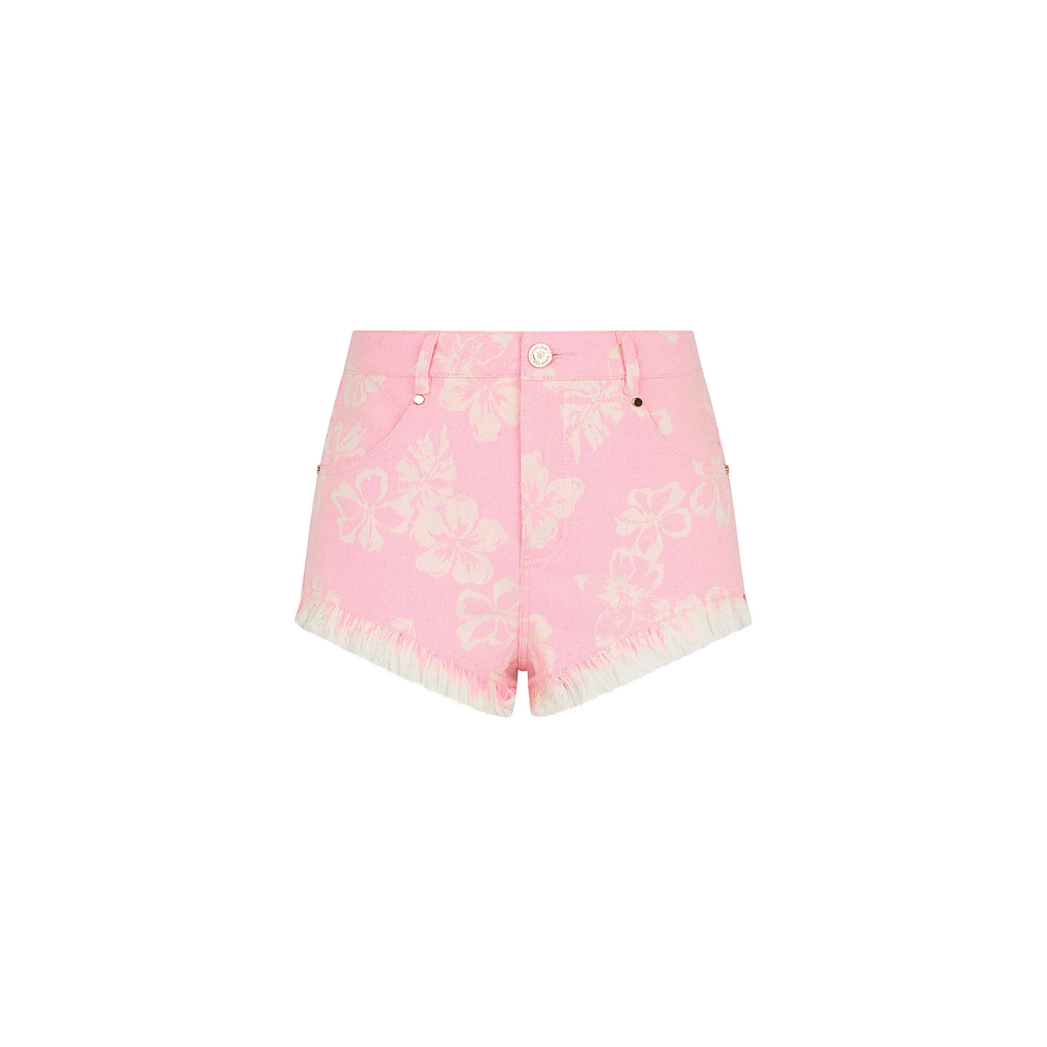 Frayed Jean Shorts - Pixie Denim