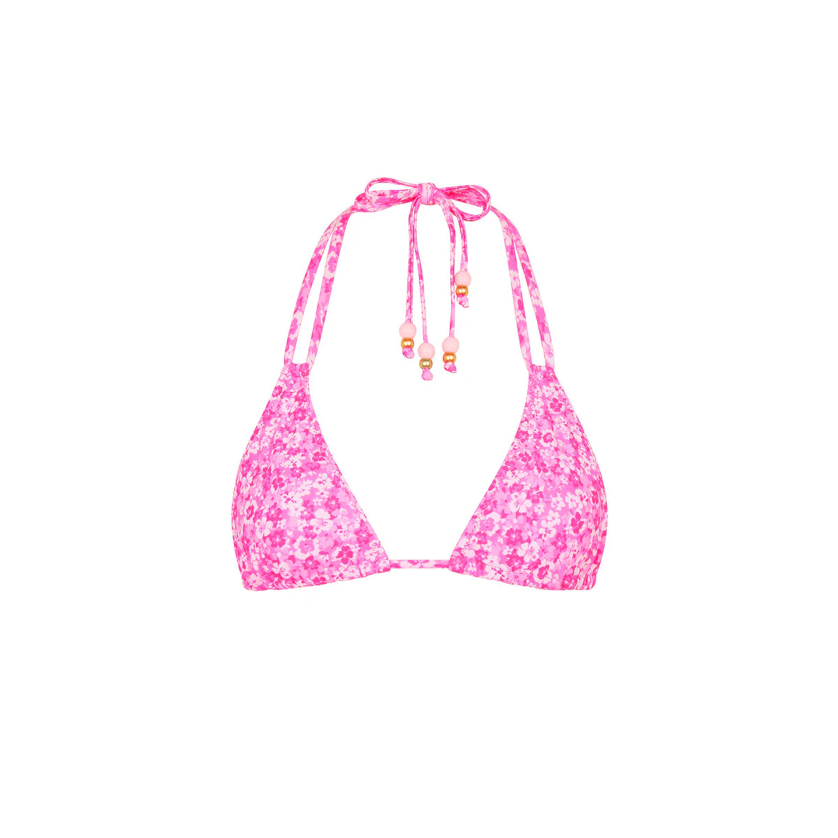 Halter Bralette Bikini Top - Berry Burst