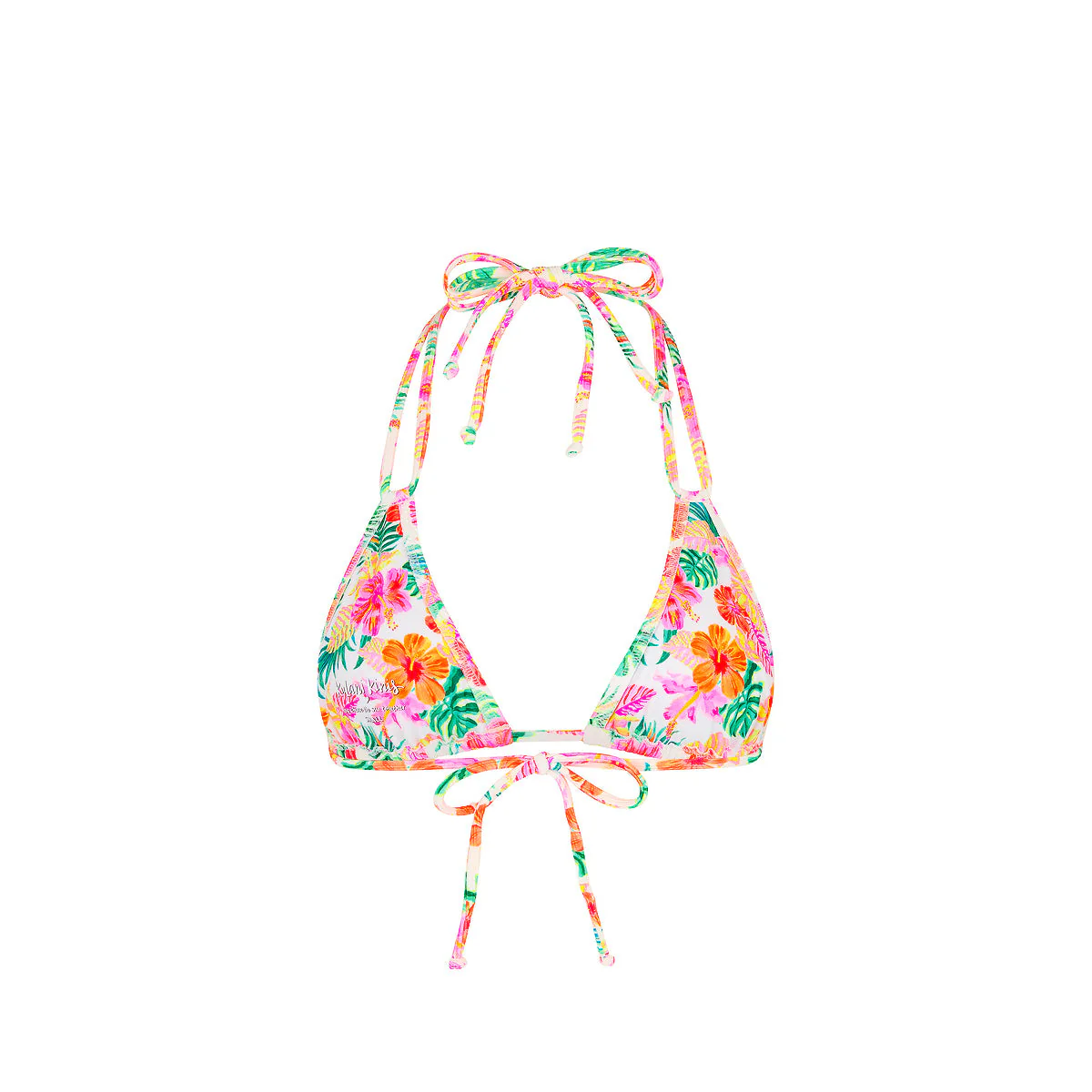 Halter Bralette Bikini Top - Island Escape - Image 8