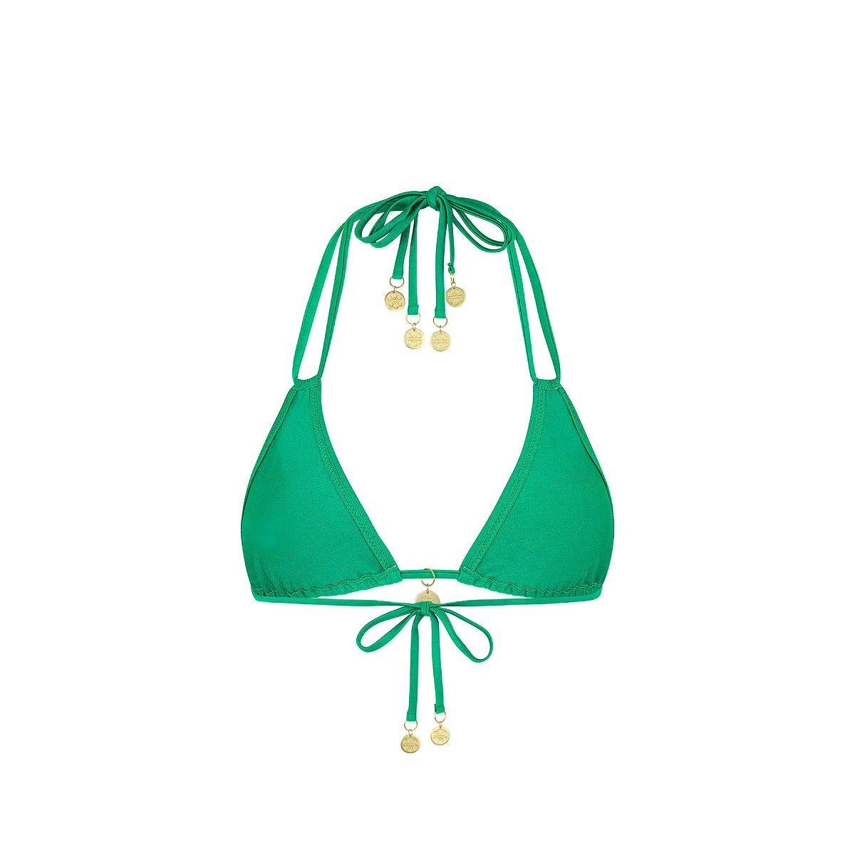 Halter Bralette Bikini Top - Island Lush - Image 9