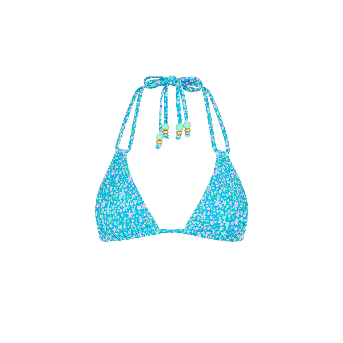 Halter Bralette Bikini Top - Ocean Kisses