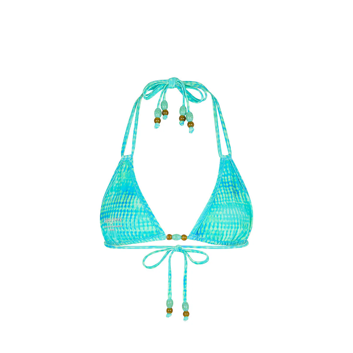 Halter Bralette Bikini Top - Summer Seas - Image 8
