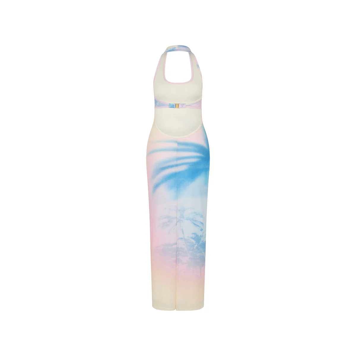 Halter Maxi Dress - Salt Breeze - Image 9