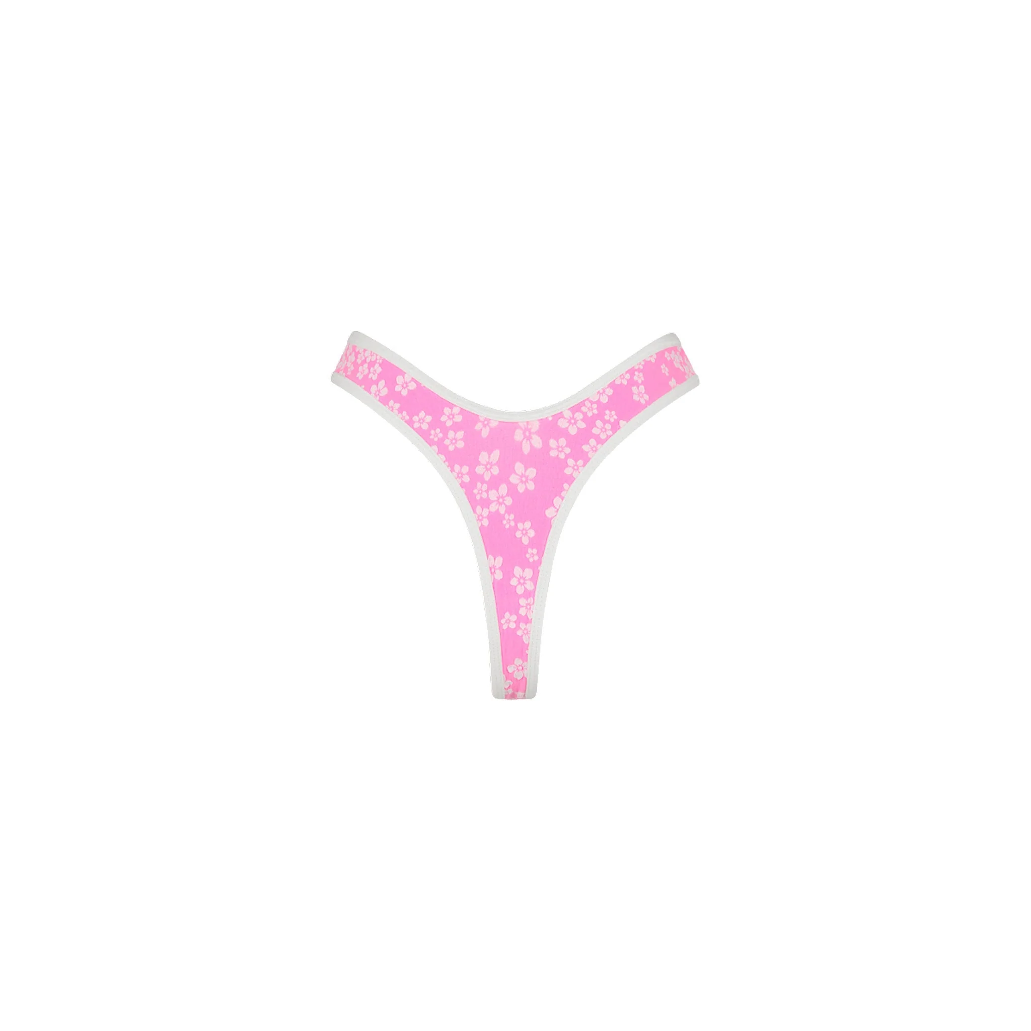 High Leg Thong Bikini Bottom - Sugar Sprinkle - Image 8