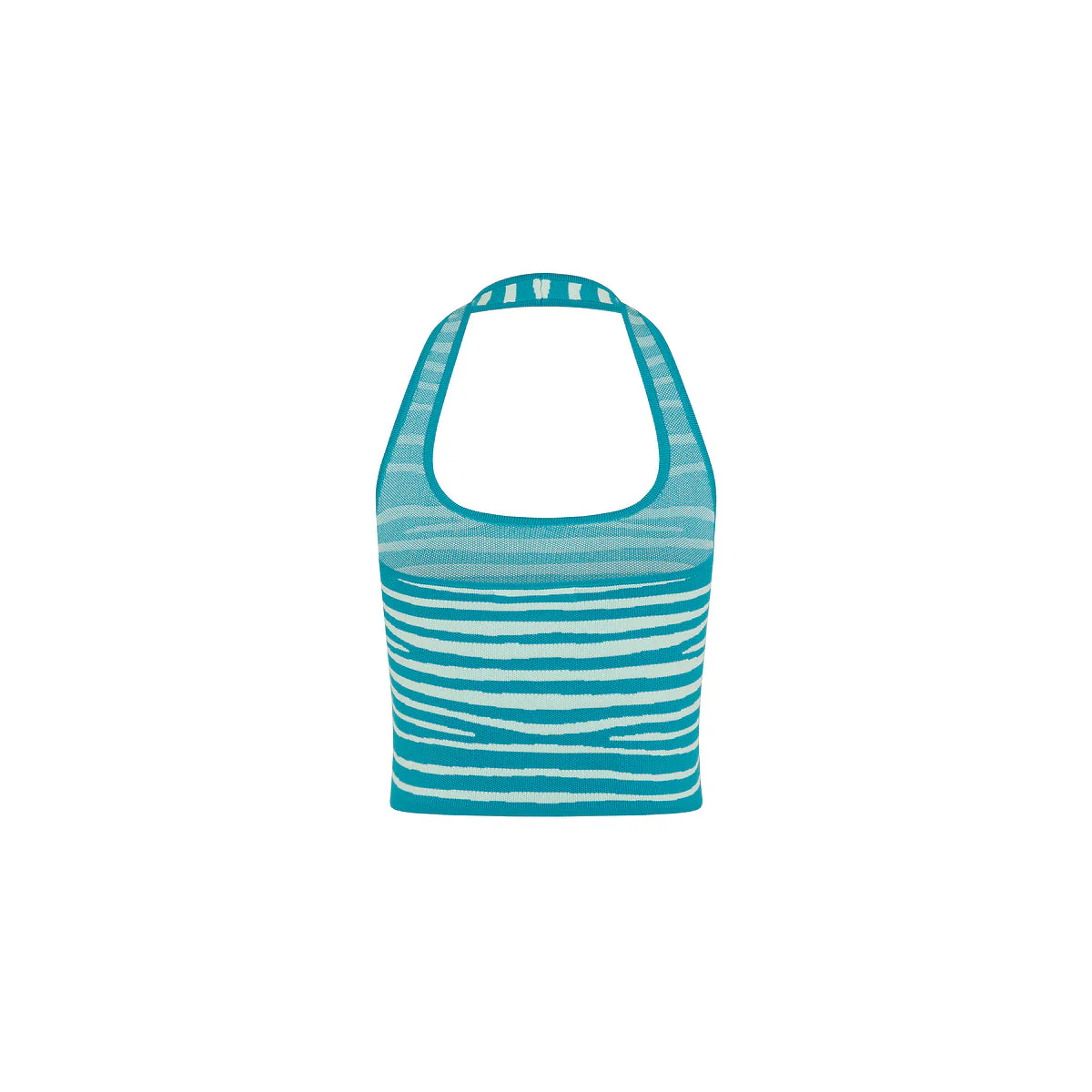 Knit Halter Tank Top - Stripe Hype - Image 8