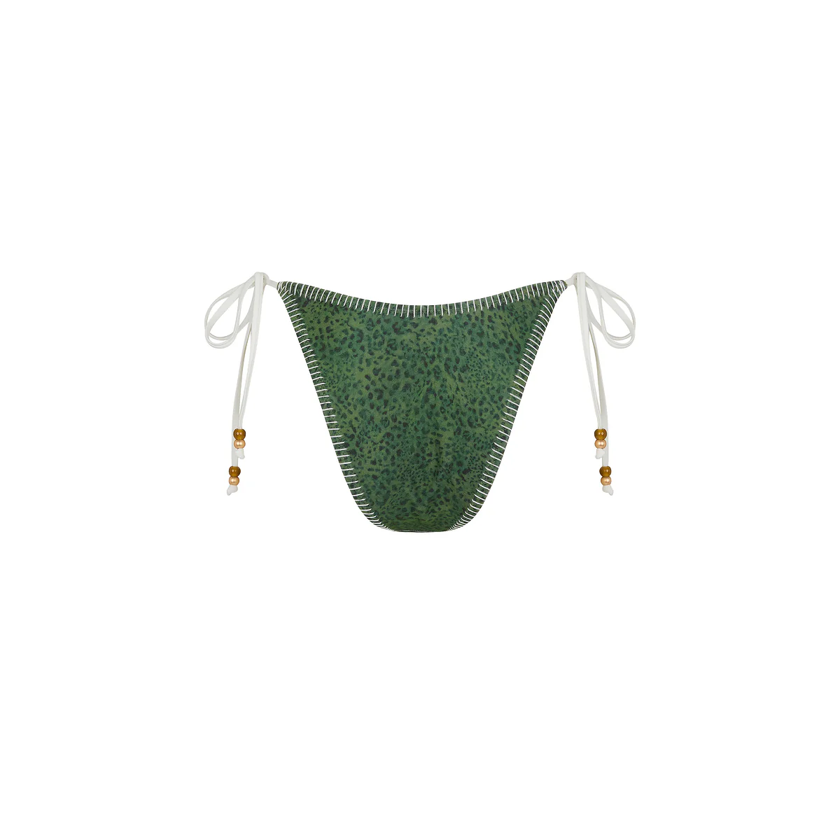 Lace Stitch Ring Tie Bikini Bottom - Wild Wonder - Image 11