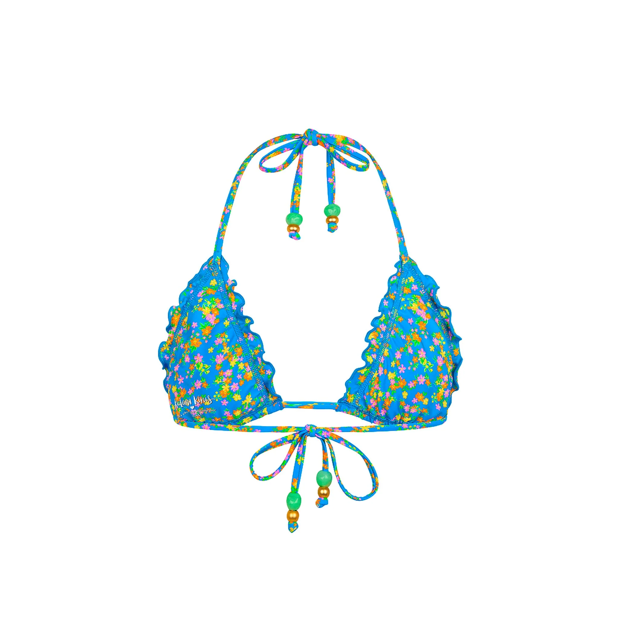 Lettuce Edge Bralette Bikini Top - La Belle - Image 9
