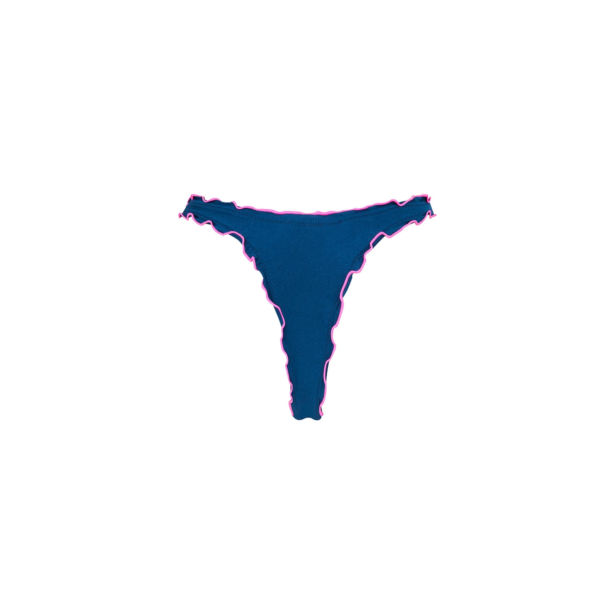 Lettuce Edge Thong Bikini Bottom - Mystic Moon - Image 10