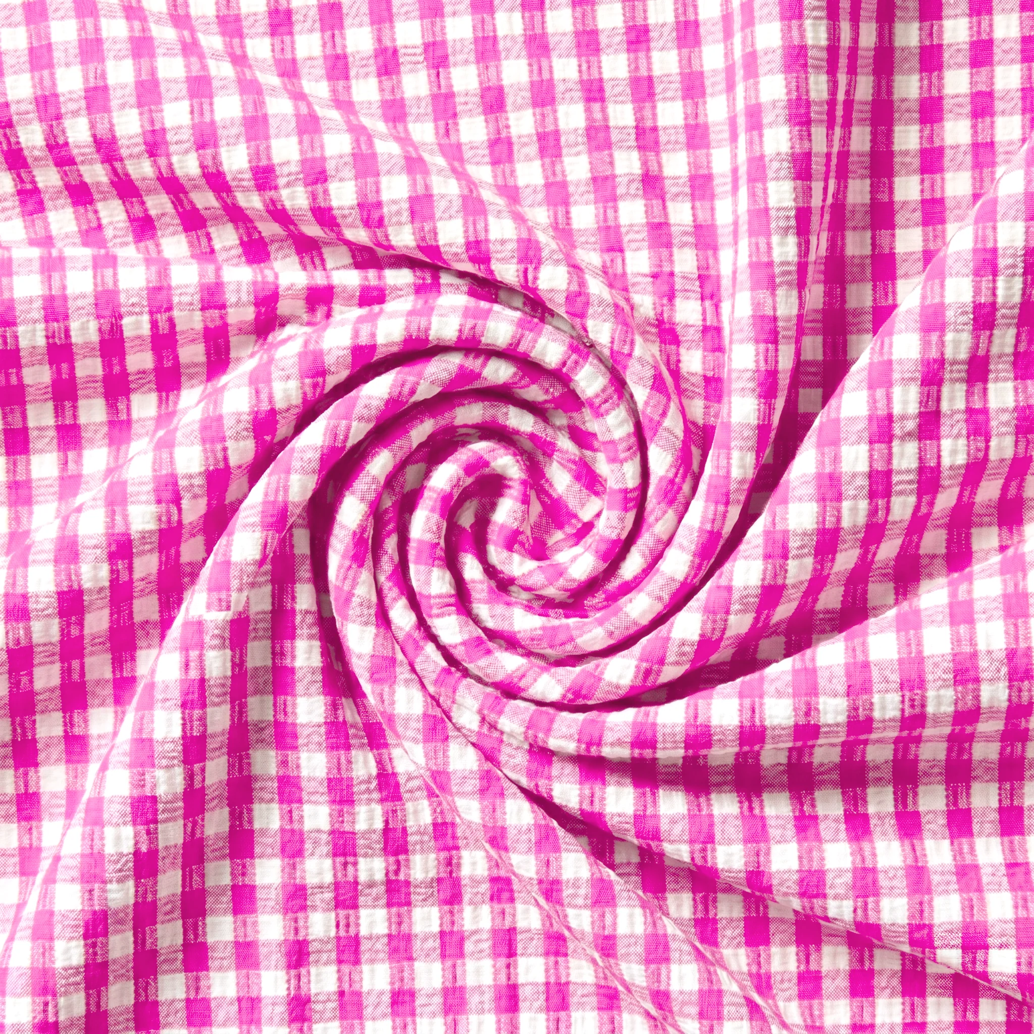 Lettuce Edge Thong Tie Bikini Bottom - Pink Diva - Image 7