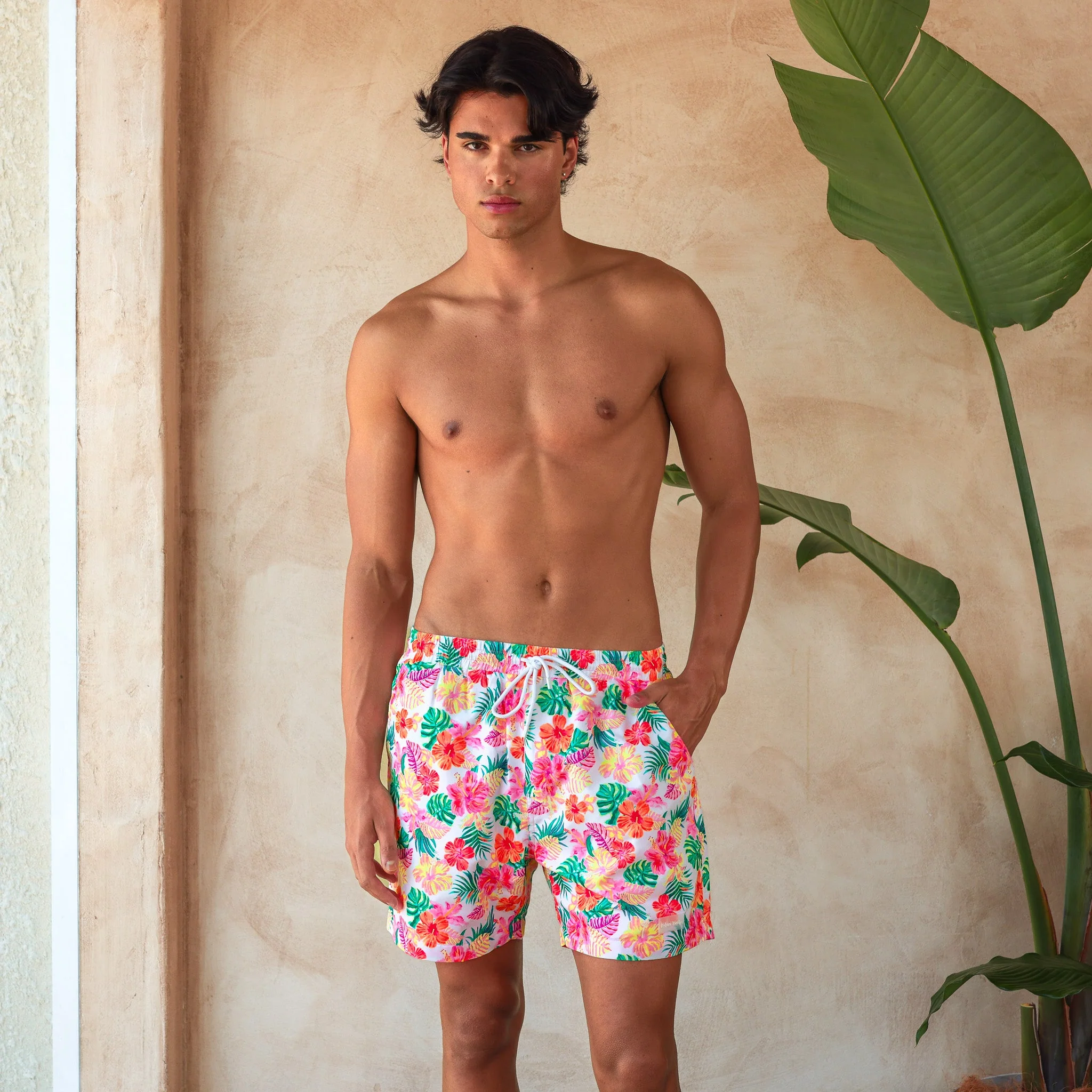 Men's Swim Trunks - Island Escape - Image 2