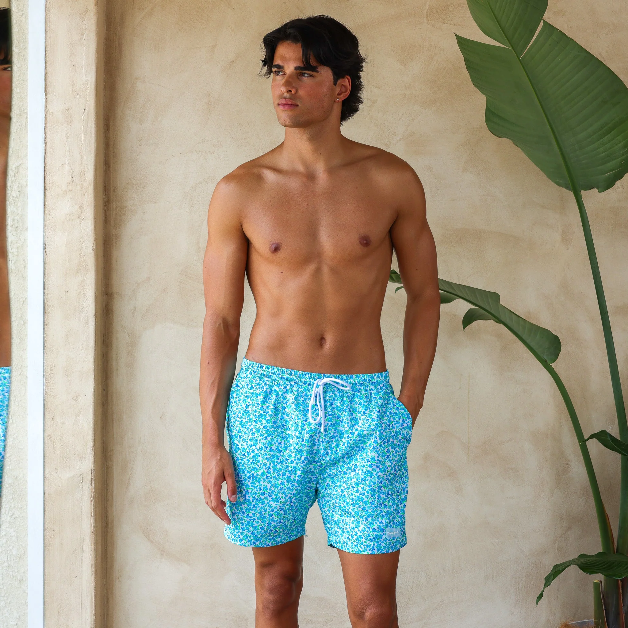 Men's Swim Trunks - Ocean Aura - Image 2