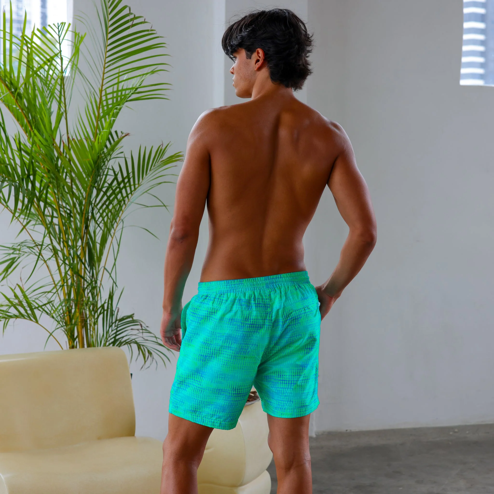 Men's Swim Trunks - Summer Seas - Image 5