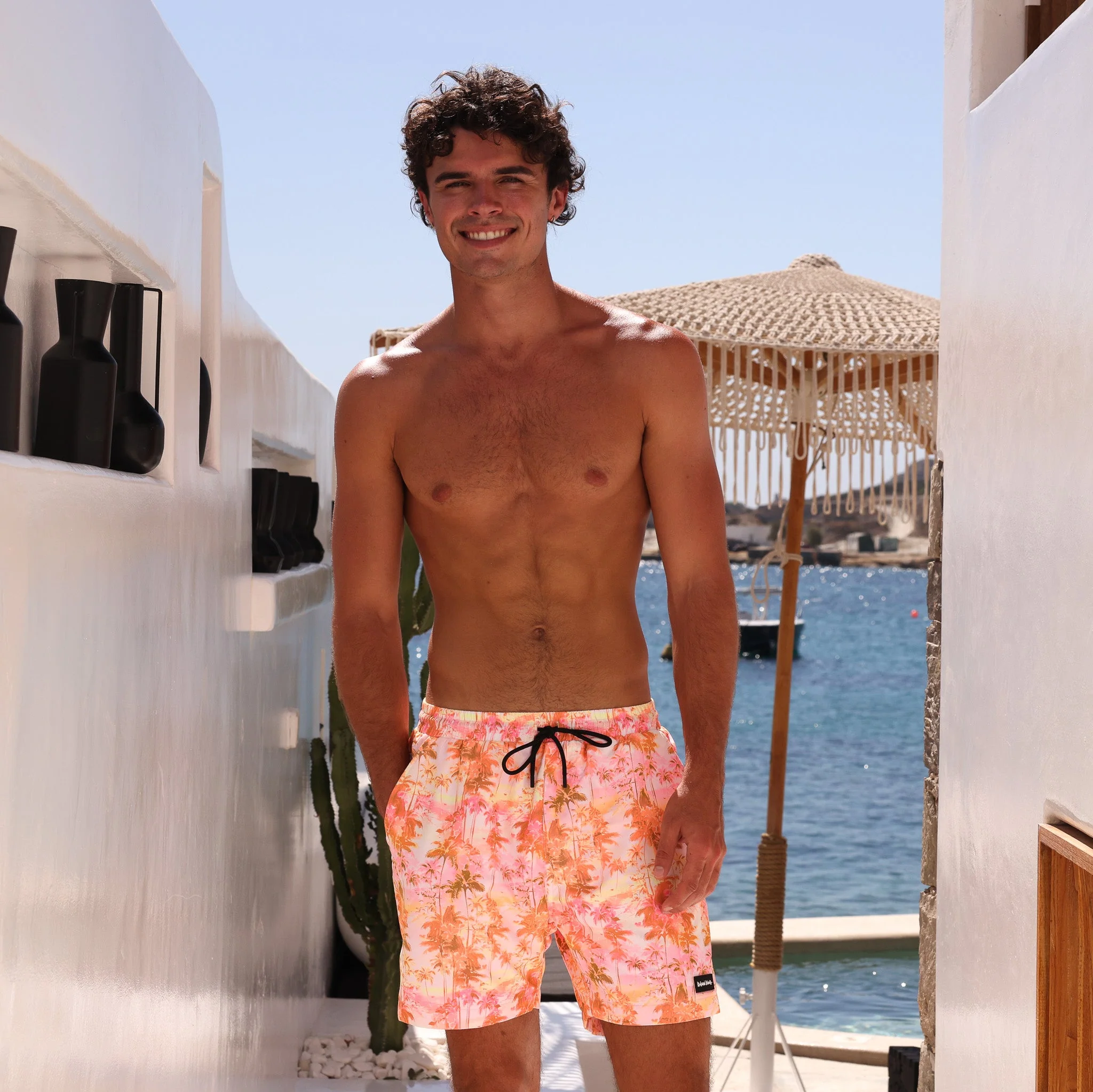 Men's Swim Trunks - Wild Skies - Image 3