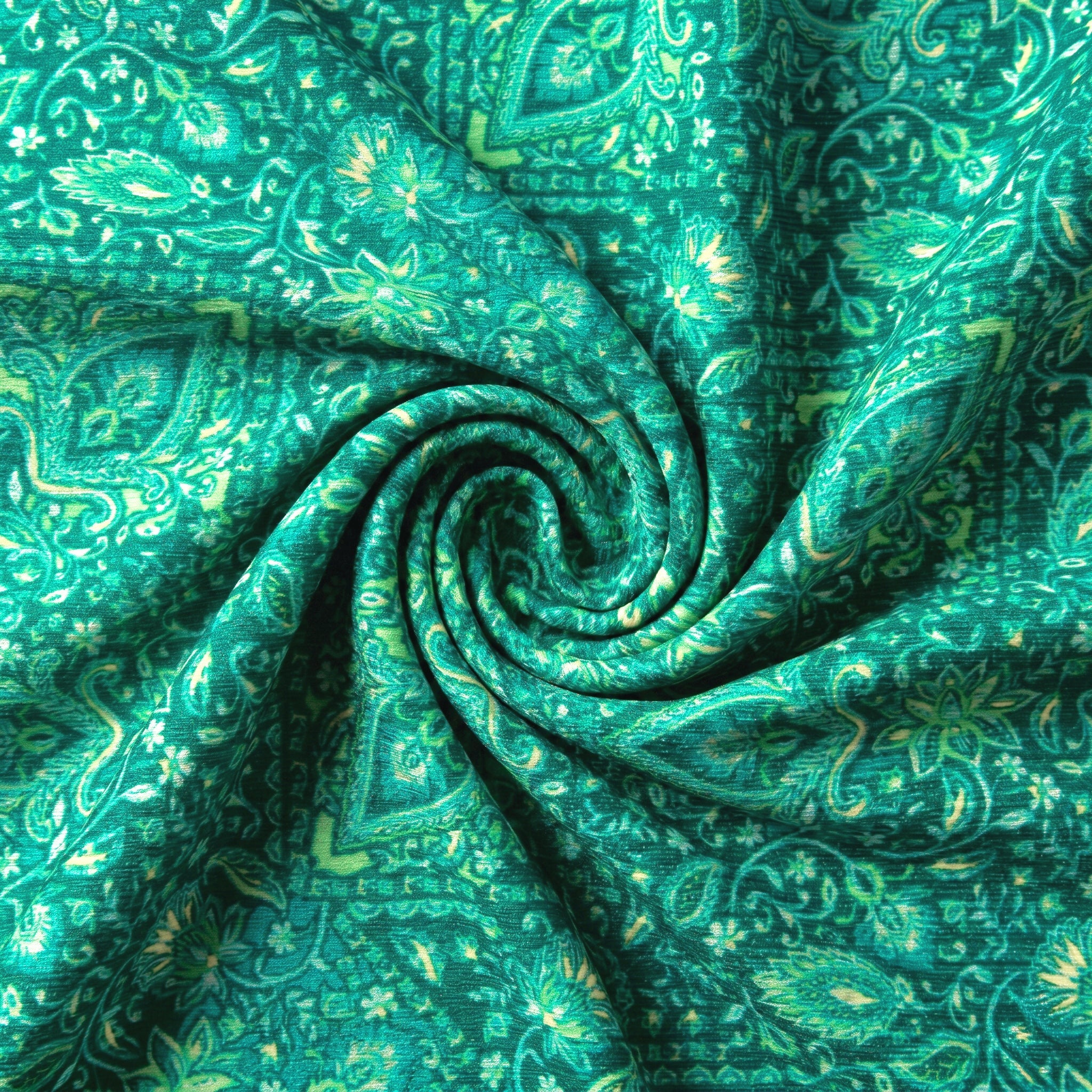 Minimal Full Coverage Bikini Bottom - Emerald Aura - Image 7