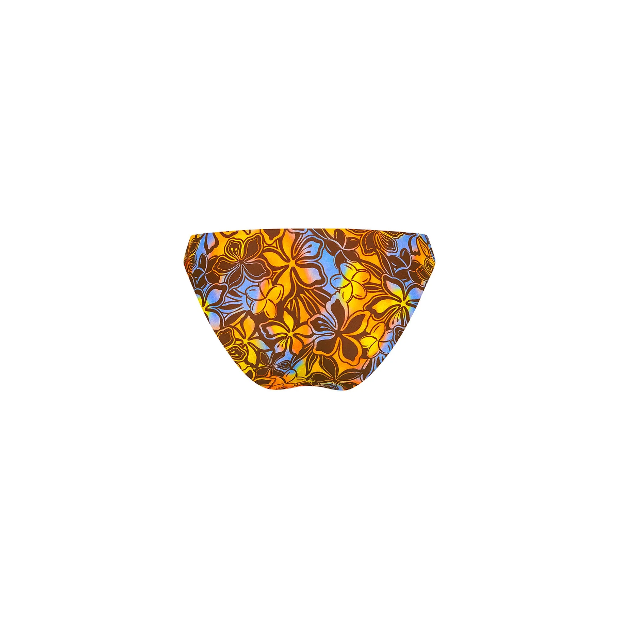 Minimal Full Coverage Bikini Bottom - Frangipani Fizz - Image 10