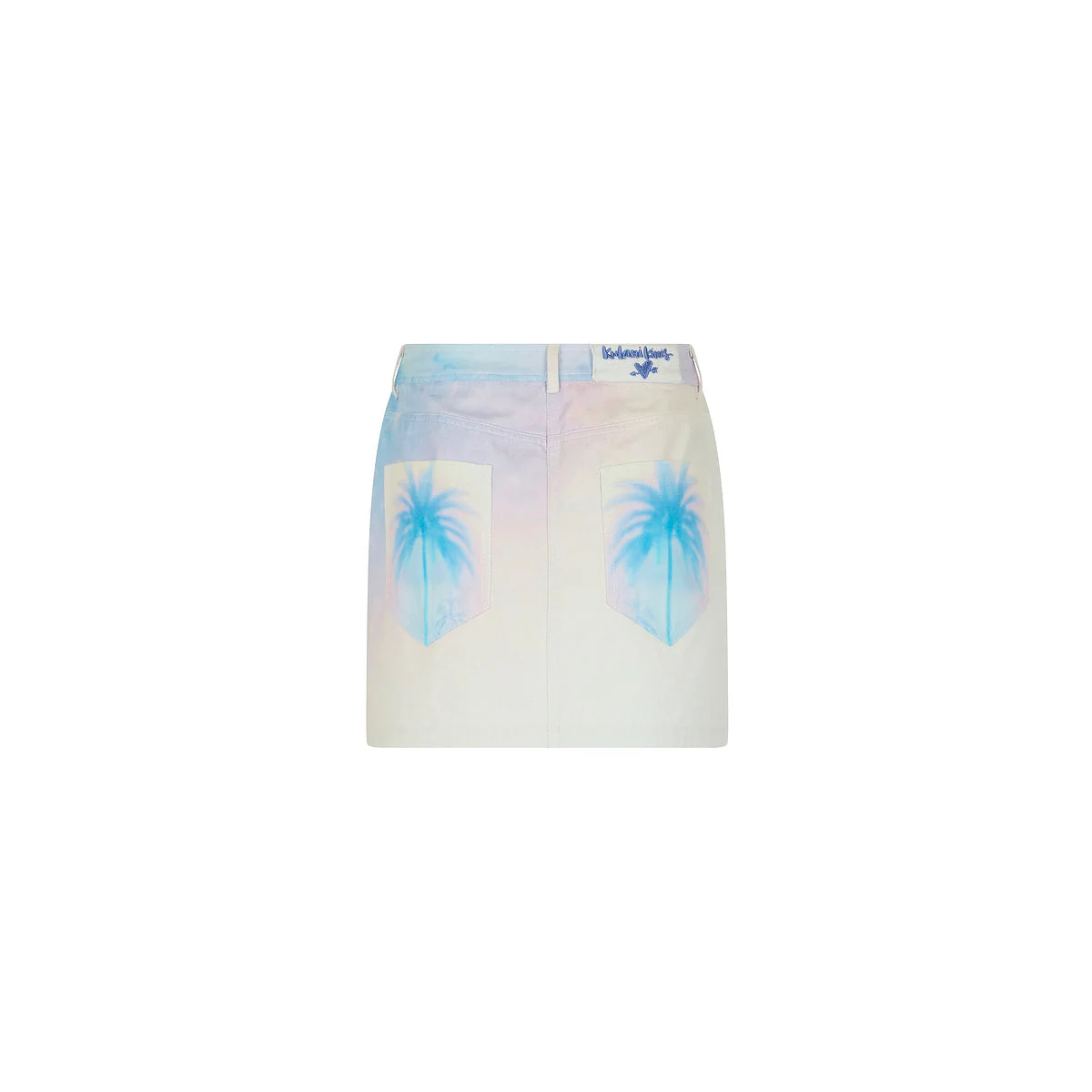 Printed Mini Skirt - Salt Breeze - Image 10