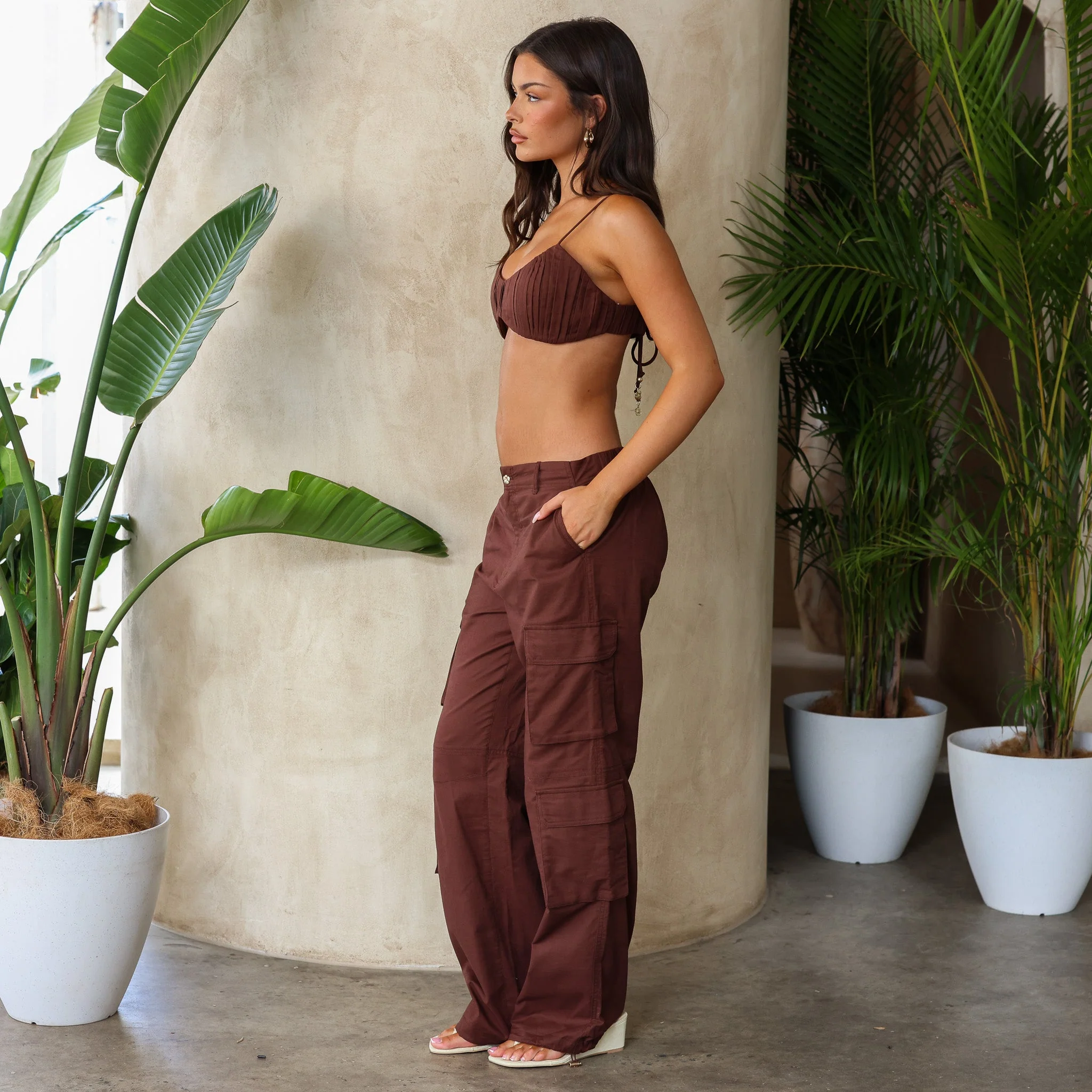 Relaxed Cargo Pants - Coco - Image 4