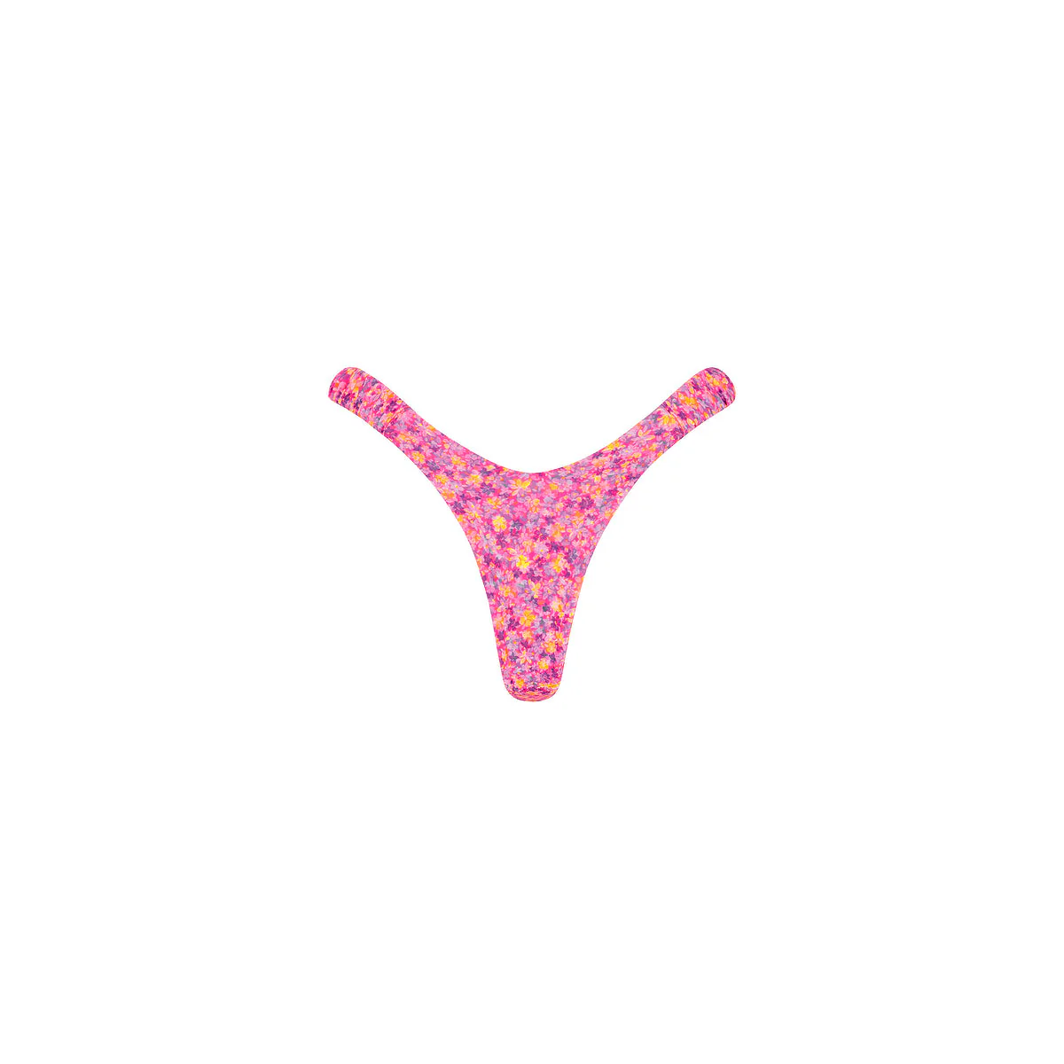 Retro Y Thong Bikini Bottom - Gelato Bloom - Image 10
