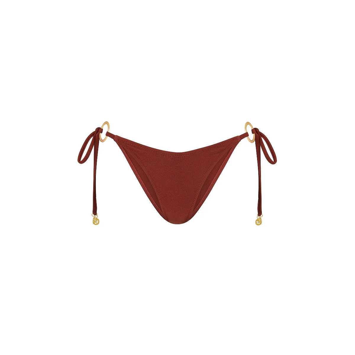 Ring Cheeky Tie Bikini Bottom - Cinnamon Sugar