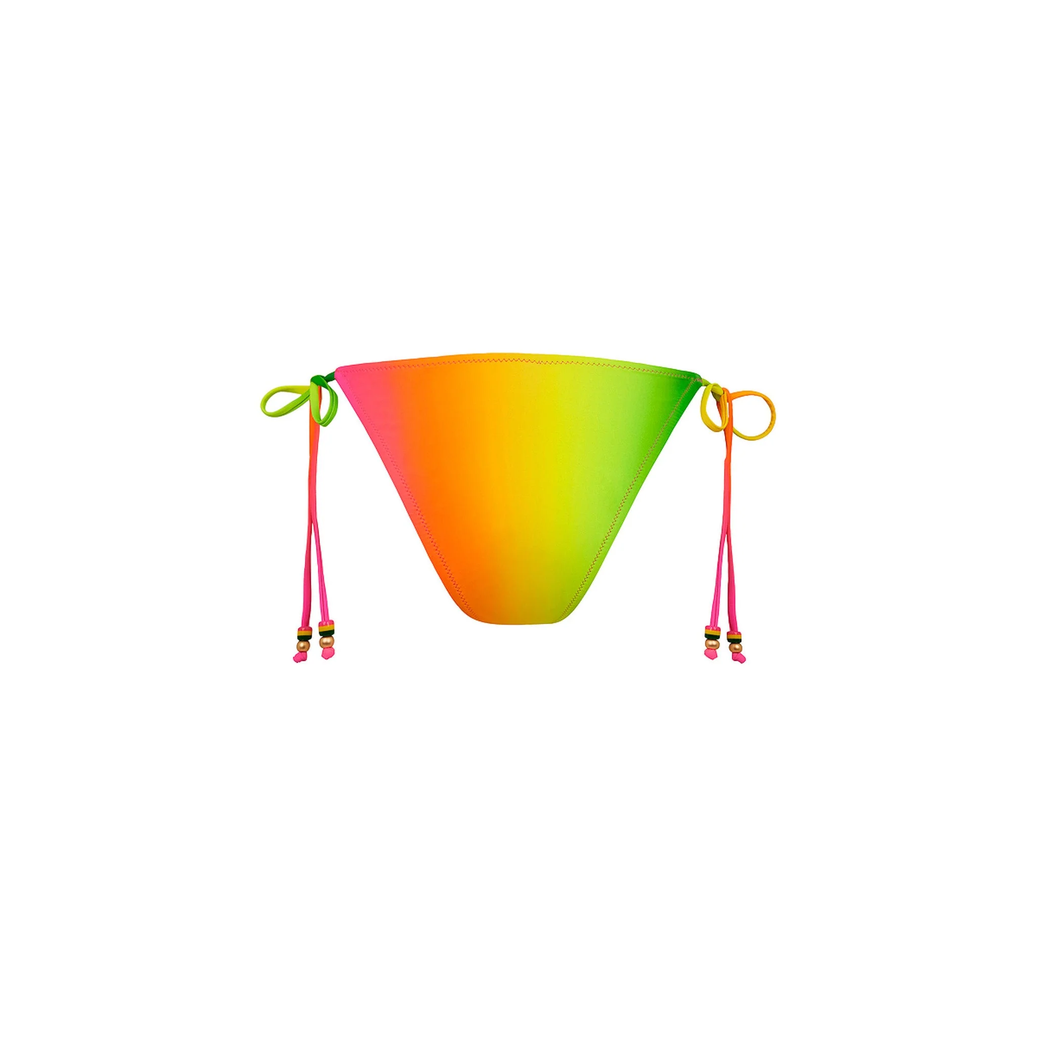 Ring Cheeky Tie Bikini Bottom - Island Escape - Image 12