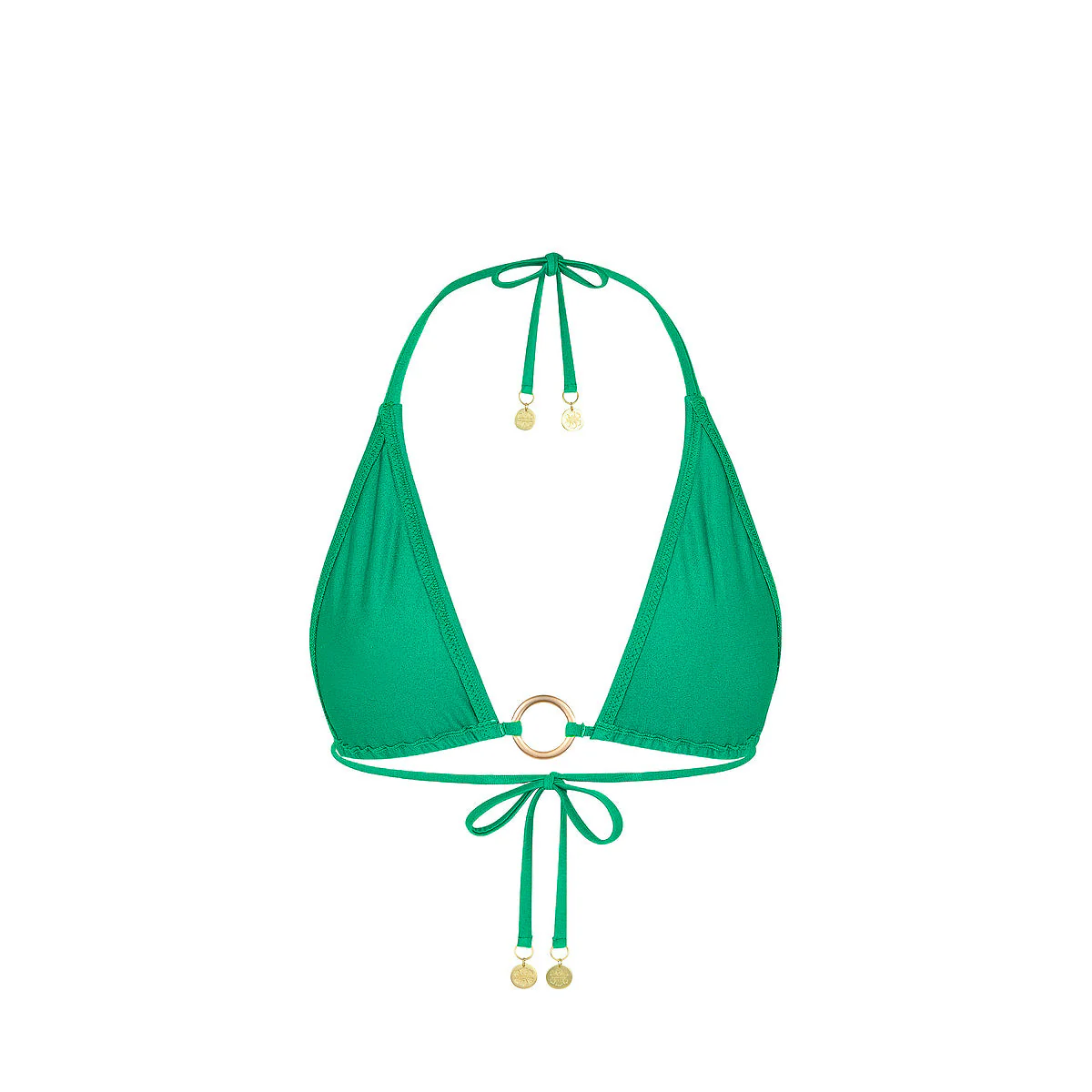 Ring Halter Bikini Top - Island Lush - Image 9
