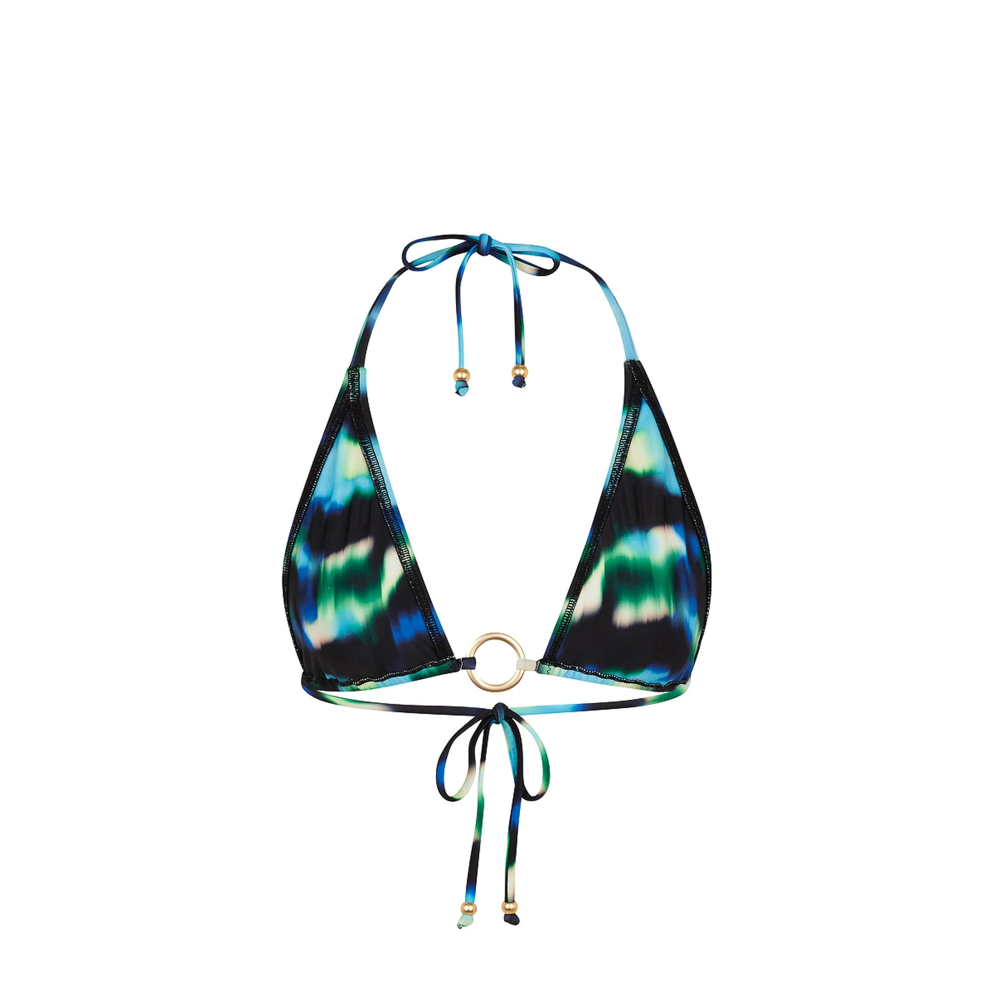 Ring Halter Bikini Top - Ocean Mischief - Image 10