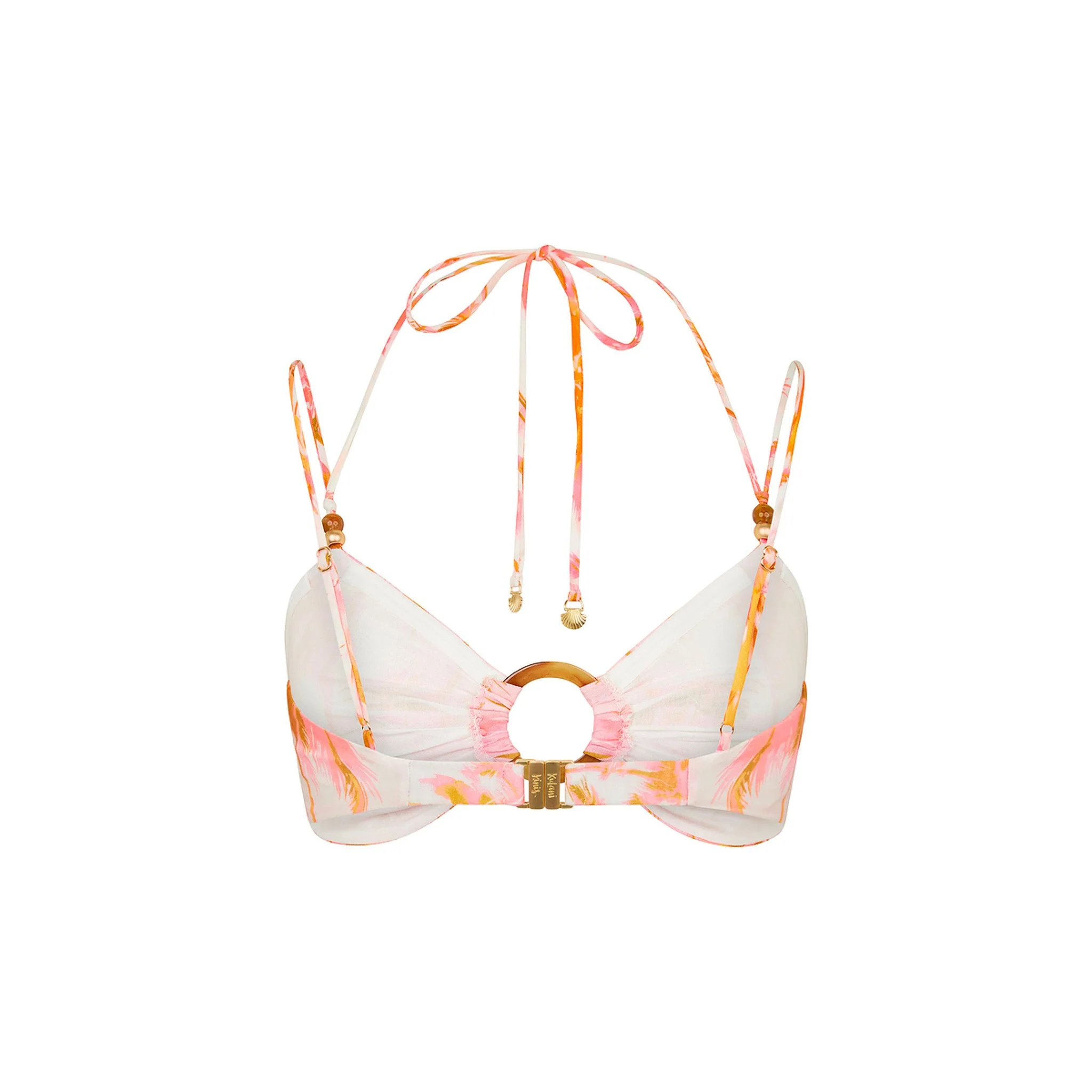 Ring Tie Crop Top - Wild Skies - Image 10