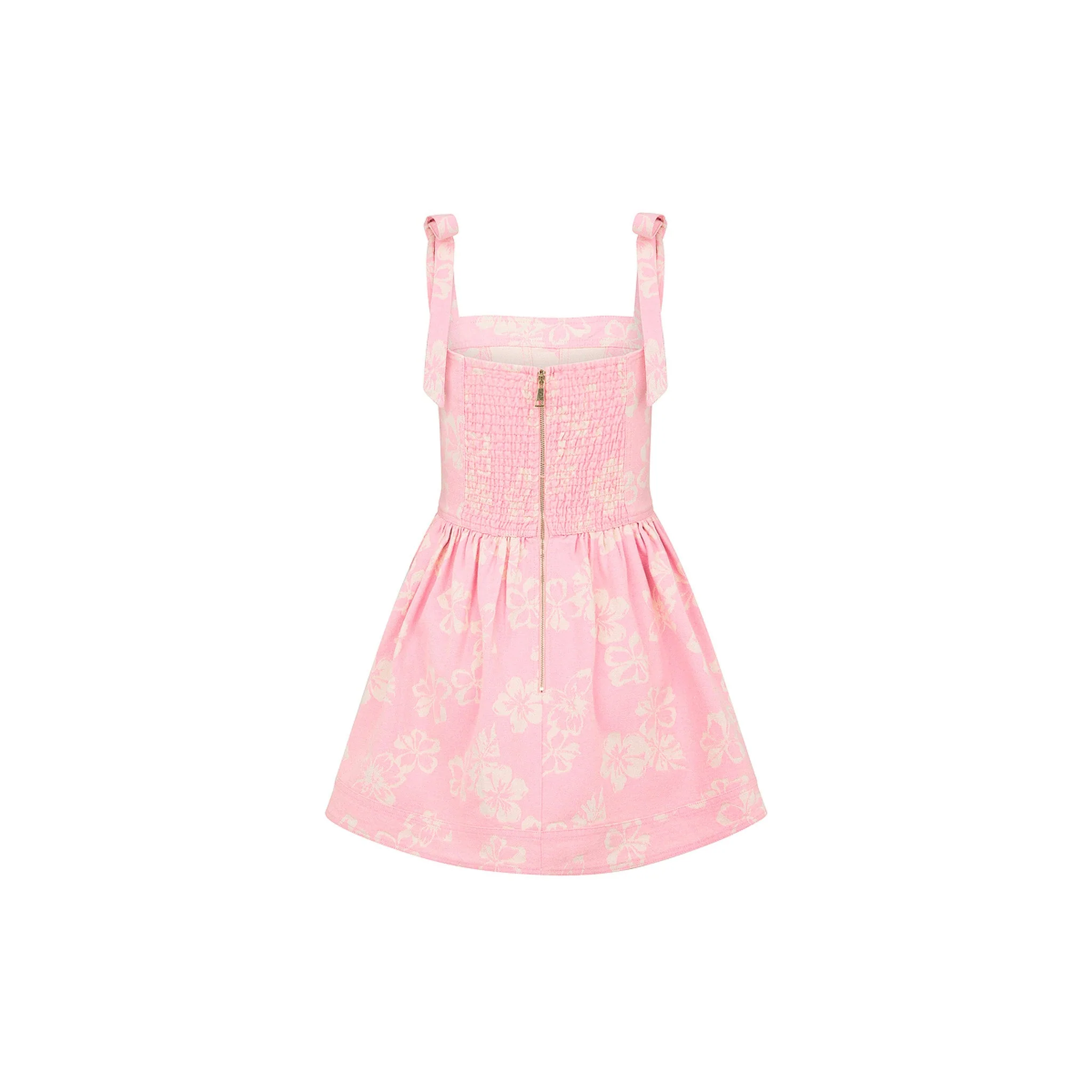 Ruffle Corset Mini Dress - Pixie Denim - Image 10
