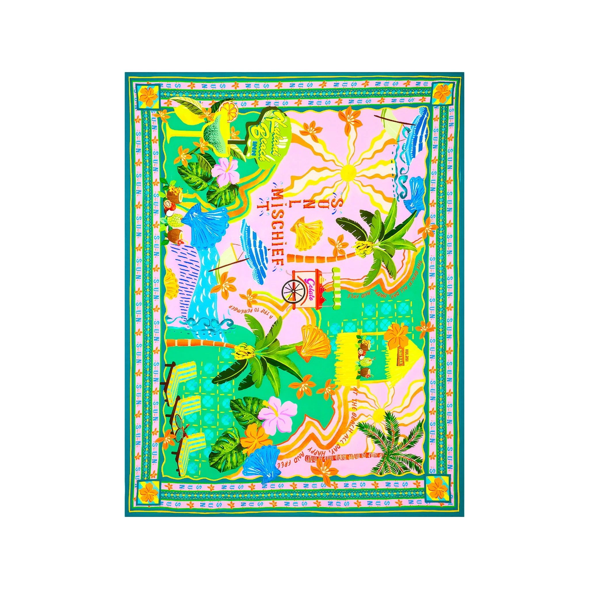 Sarong Cover Up - Sunlit Spritz - Image 6
