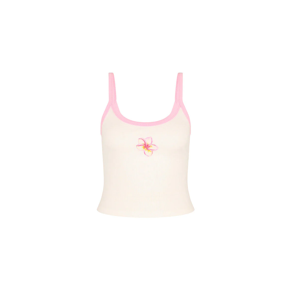 Scoop Printed Tank - Hibiscus Paradise