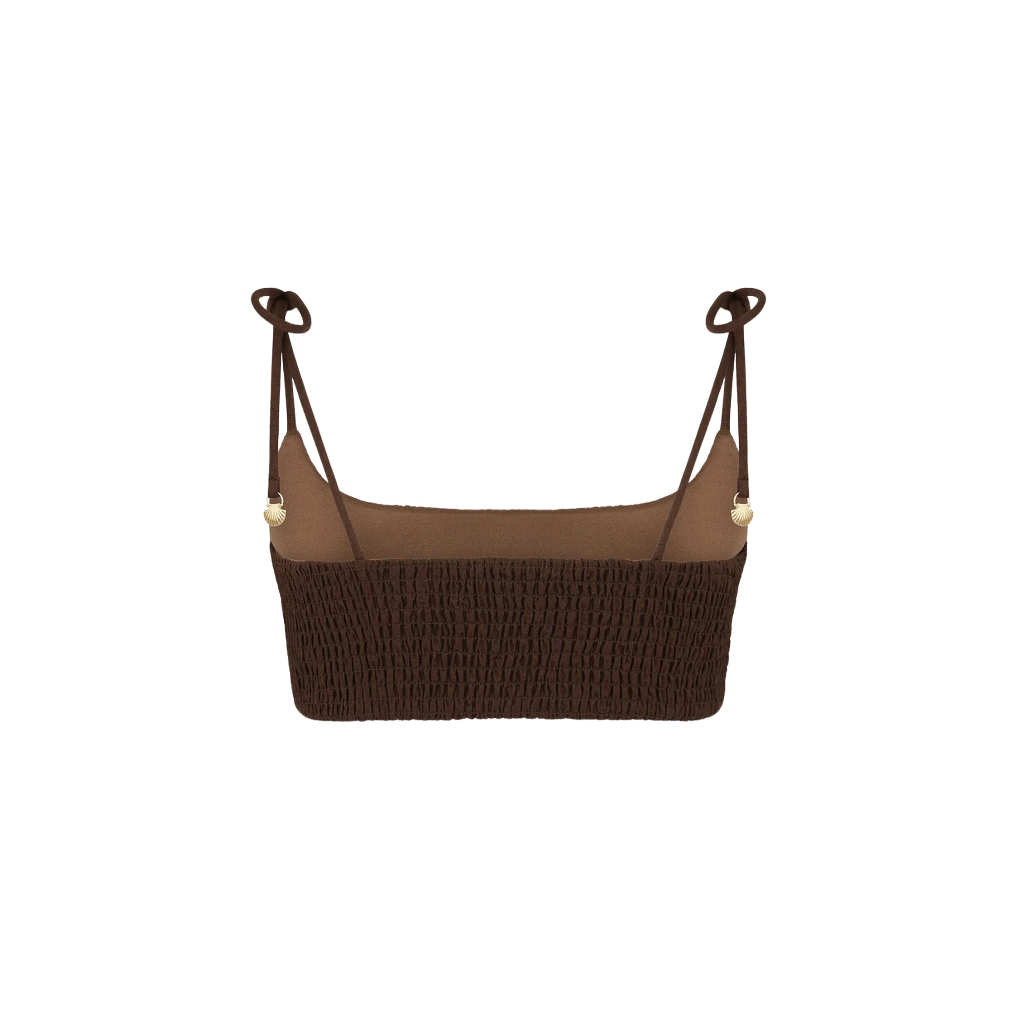 Simple Shirred Tie Crop - Coco - Image 8
