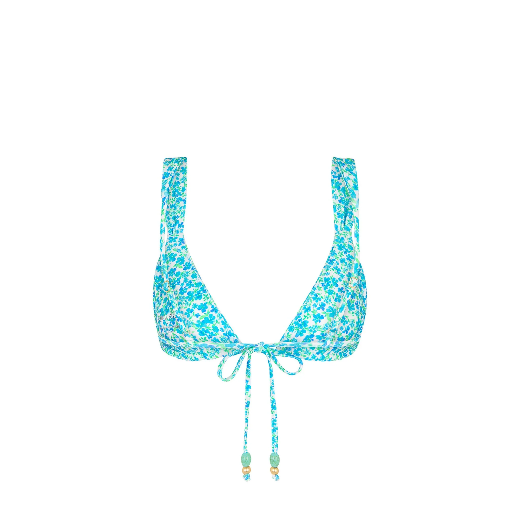 Slide Bralette Bikini Top - Ocean Aura - Image 8