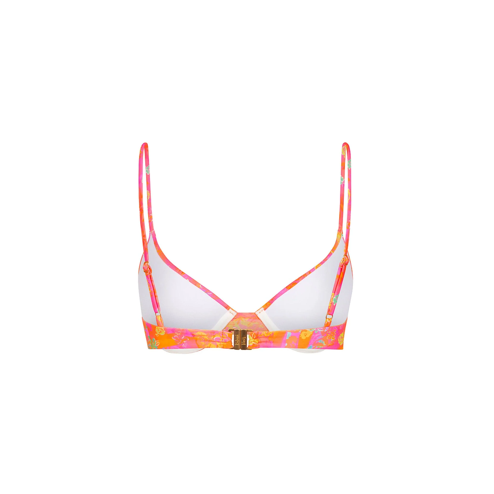 Slim Underwire Bra Bikini Top - Sunrise Kiss - Image 10