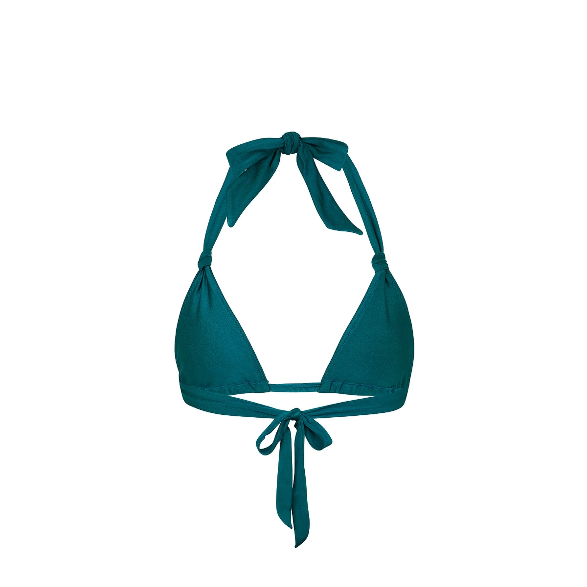 Soft Knot Halter Bikini Top - Laguna Haze - Image 8