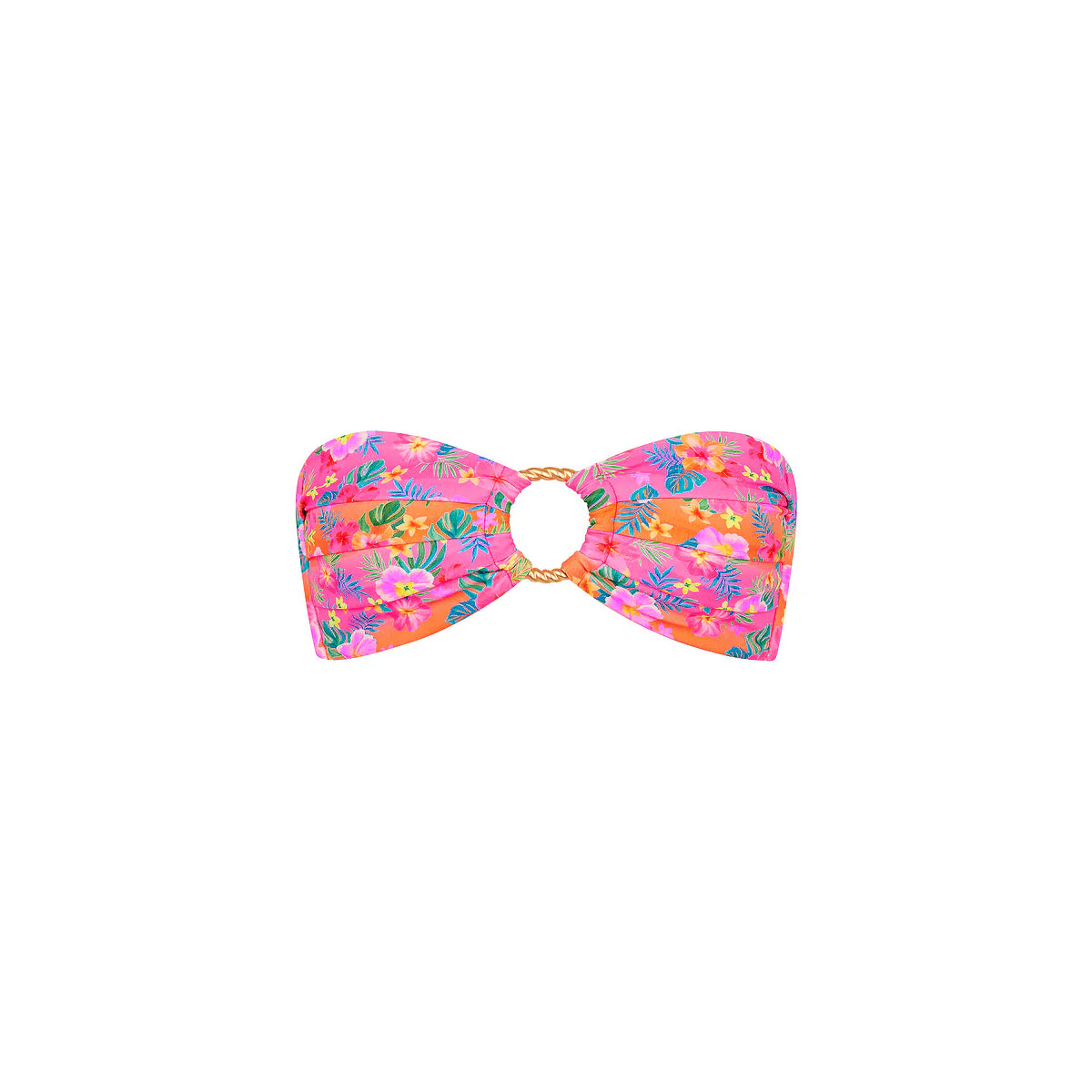 Strapless Bandeau Bikini Top - Summer Glow
