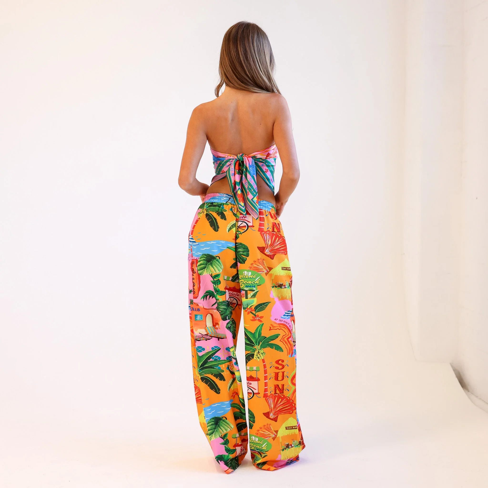 Summer Bandana Scarf Top - Sunlit Spritz - Image 15