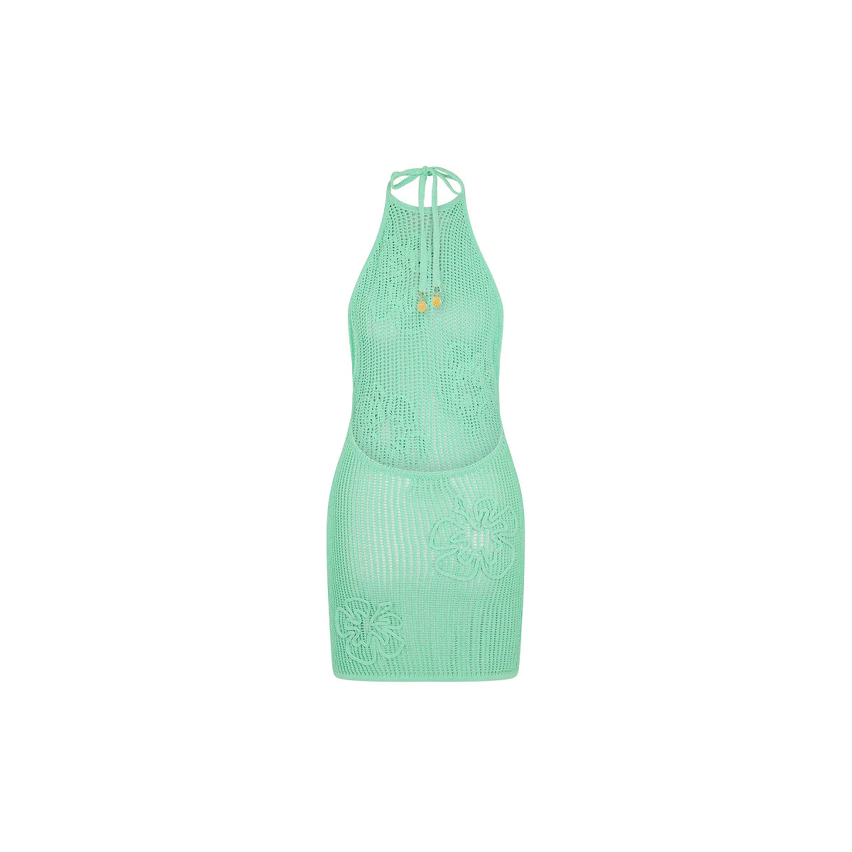 Summer Knit Mini Dress - Crystal Tides - Image 8