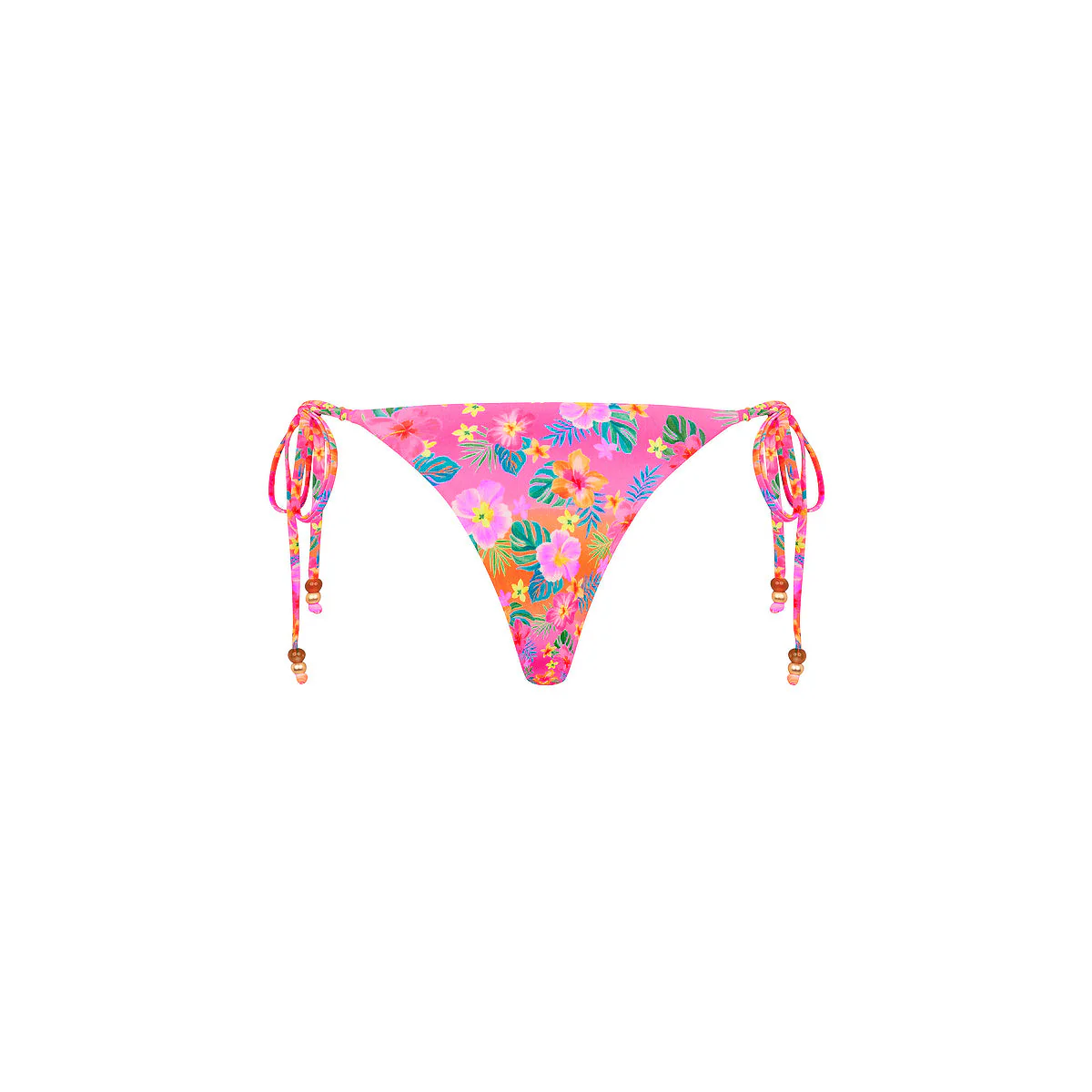 Thong Tie Side Bikini Bottom - Summer Glow - Image 9
